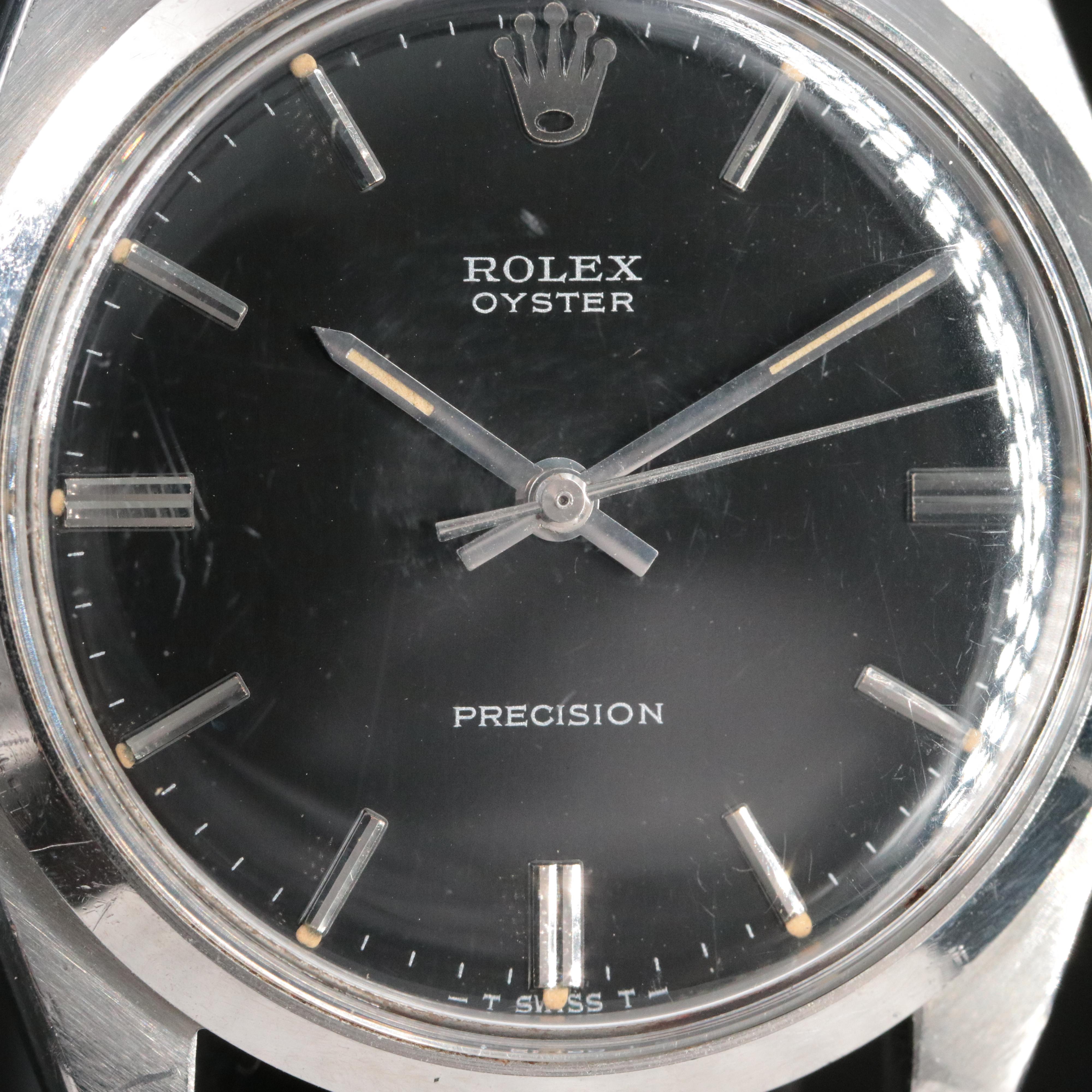 1970 Rolex Oyster Precision 6426 Stainless Steel Watch