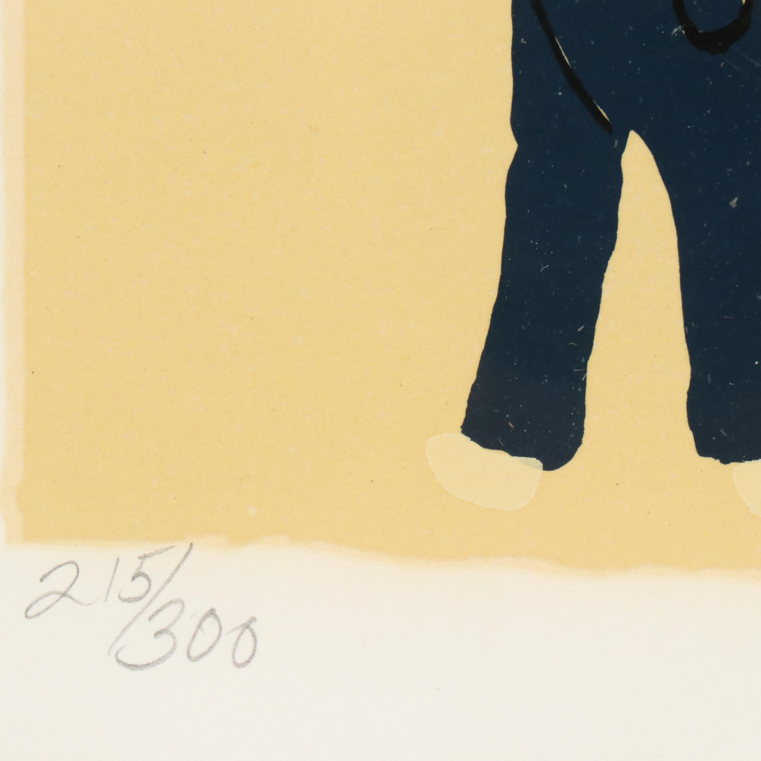 Melanie Taylor Kent Signed Serigraph "Rodeo Drive," 1981