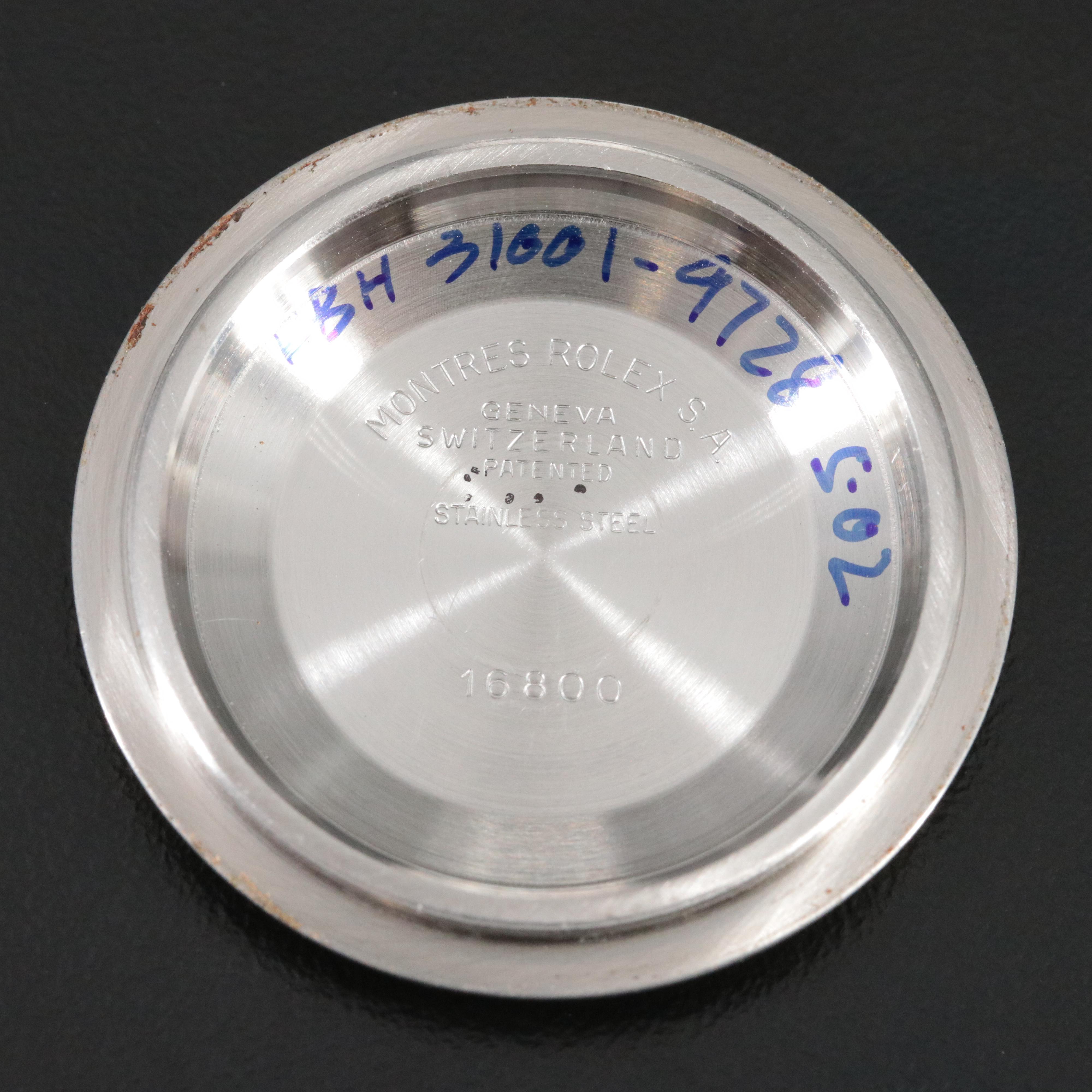 1981 Rolex Submariner Date 16800 Watch