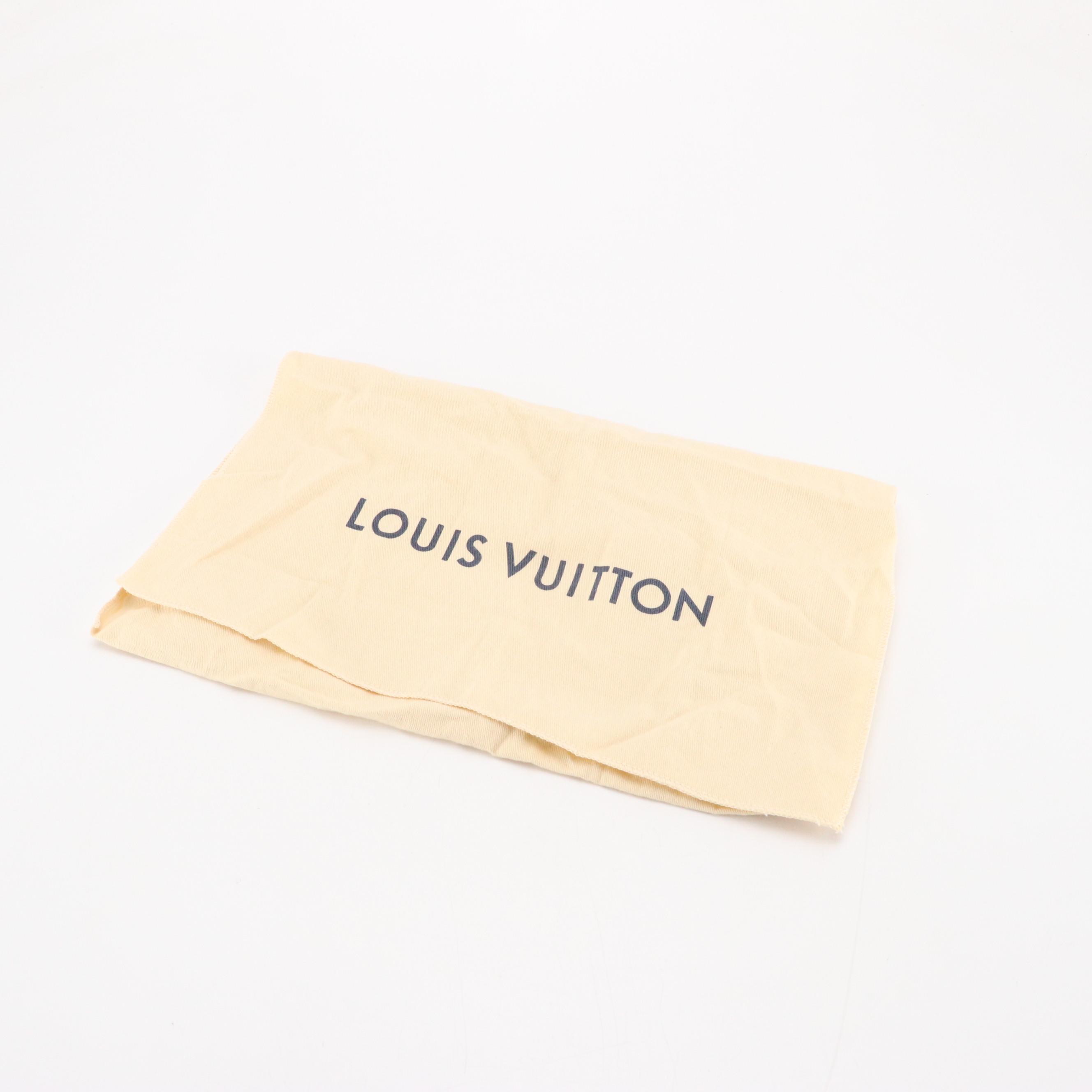 Louis Vuitton XS Everyday Sac Plat Two-Way Tote in Blue and White Calf Leather