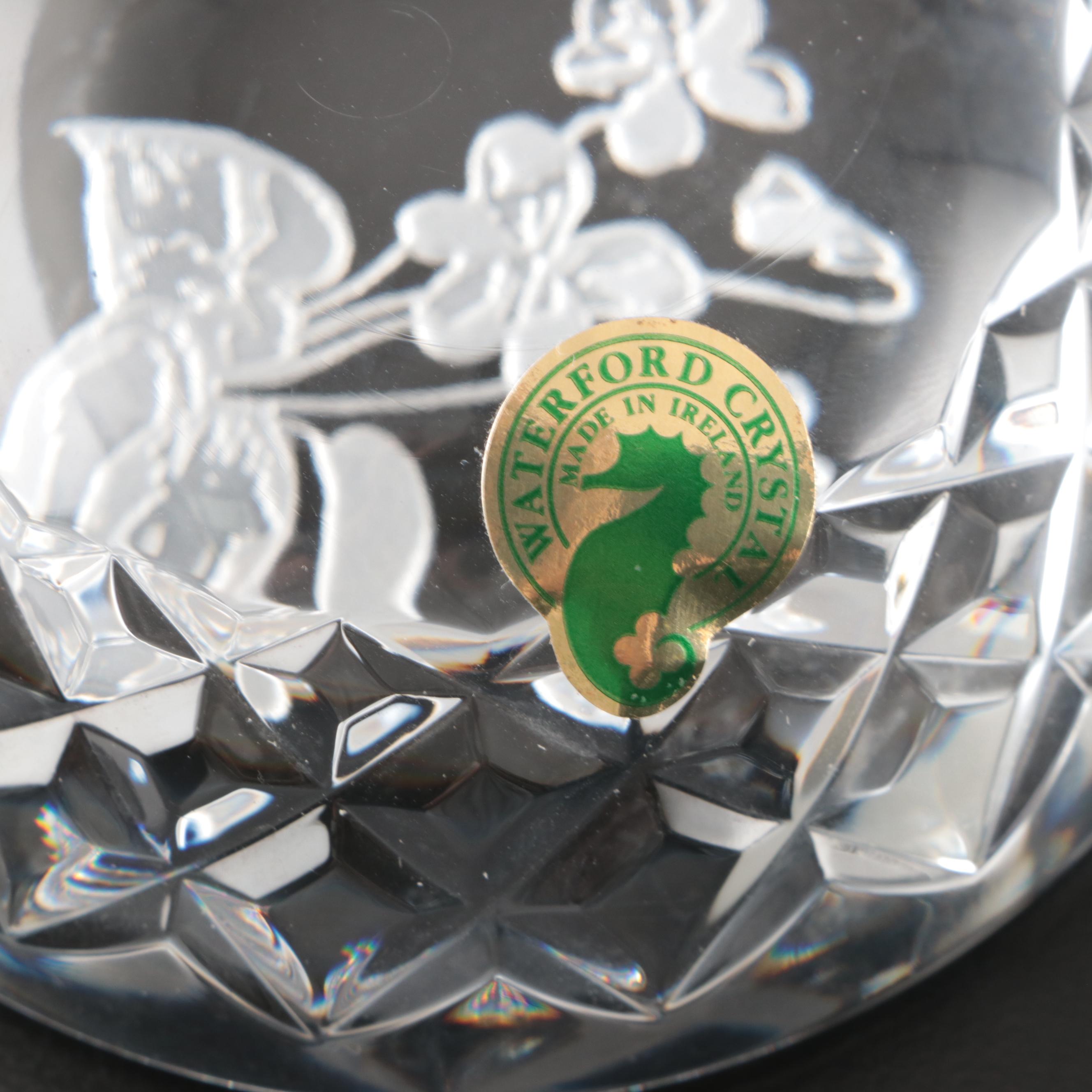 Waterford Crystal and Mikasa Figurines and Bowl