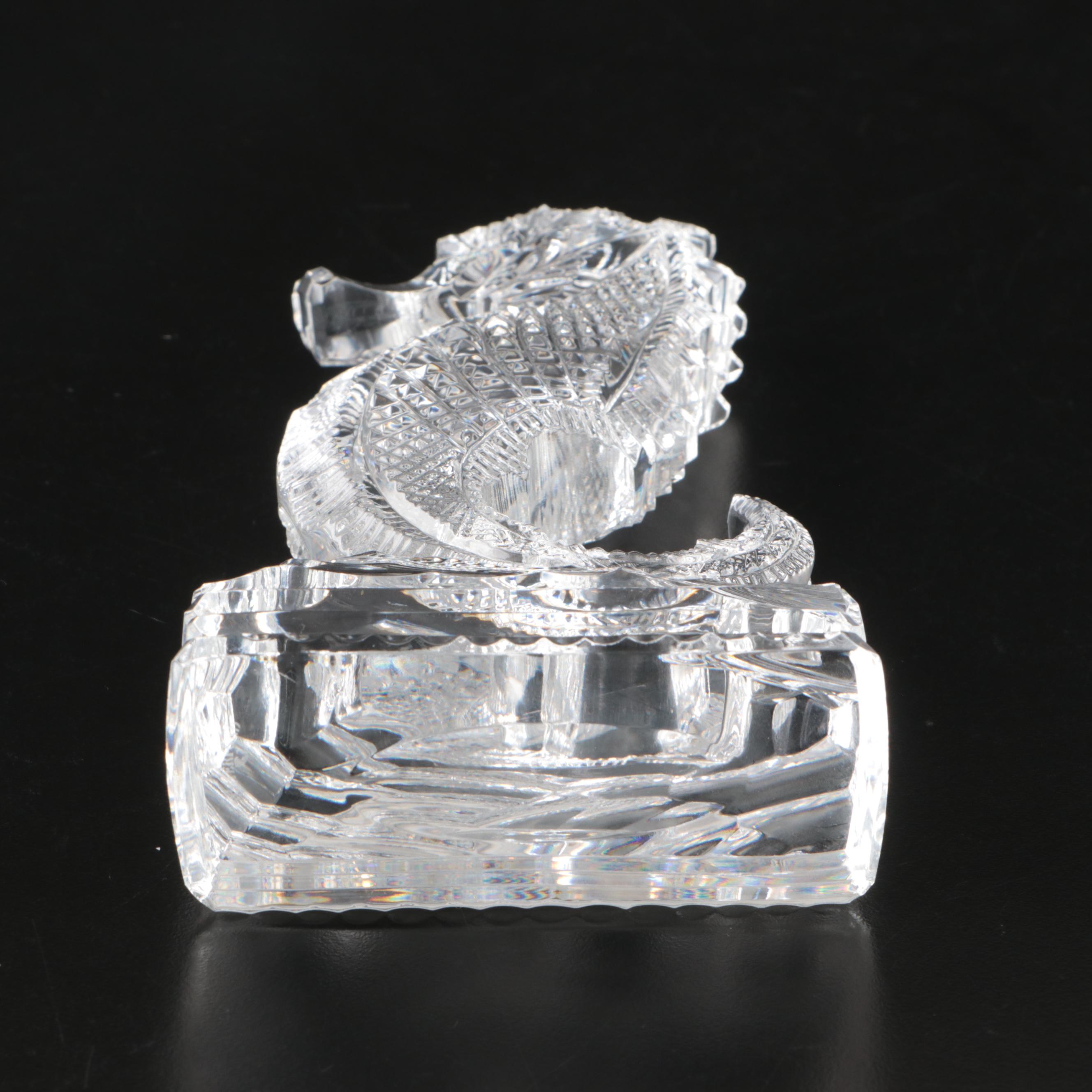 Waterford Crystal and Mikasa Figurines and Bowl