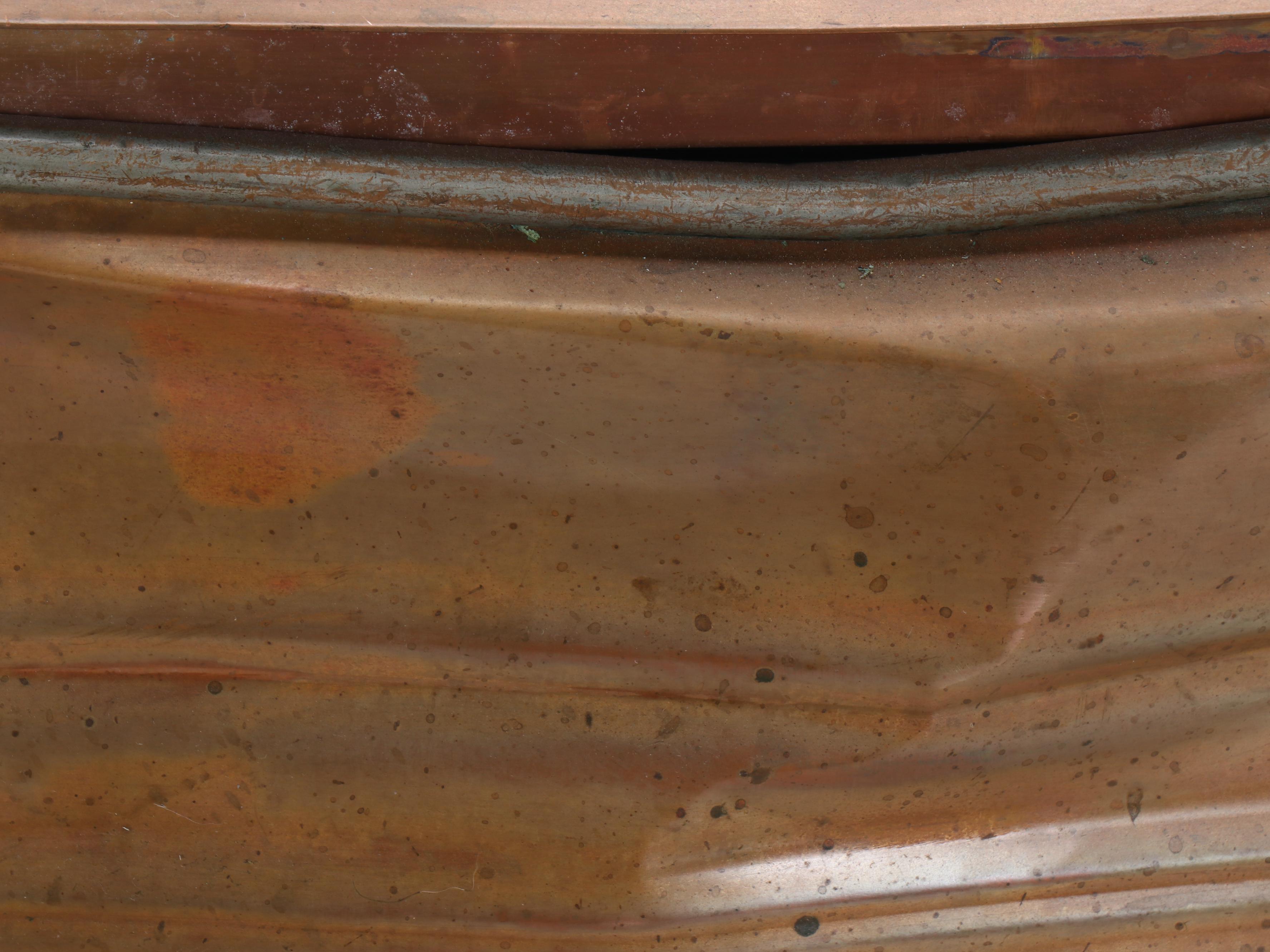 Copper Boiler Tub with Lid, 20th Century