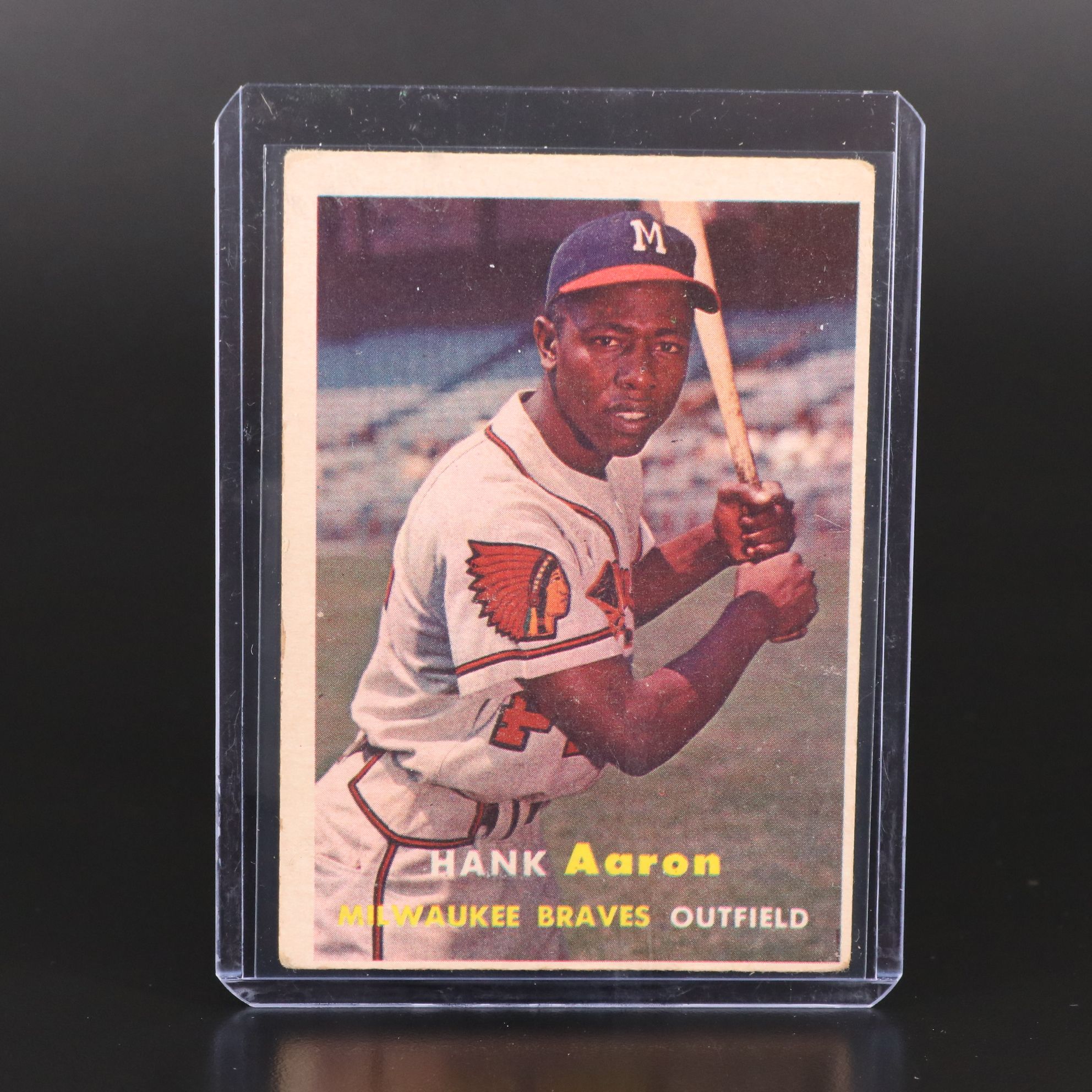 Topps Hank Aaron Baseball Cards, 1957-1973