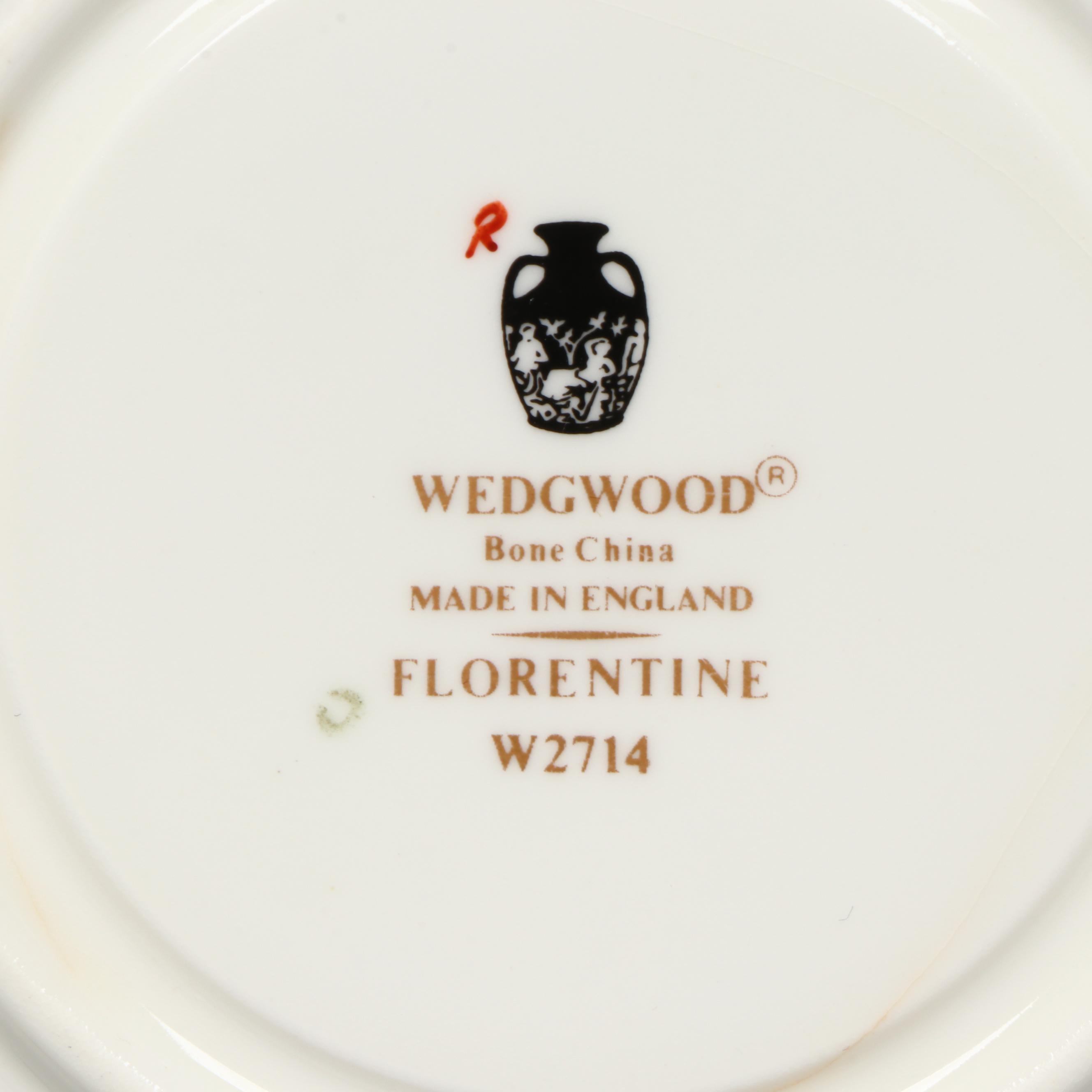 Wedgwood "Florentine" Bone China Teaware