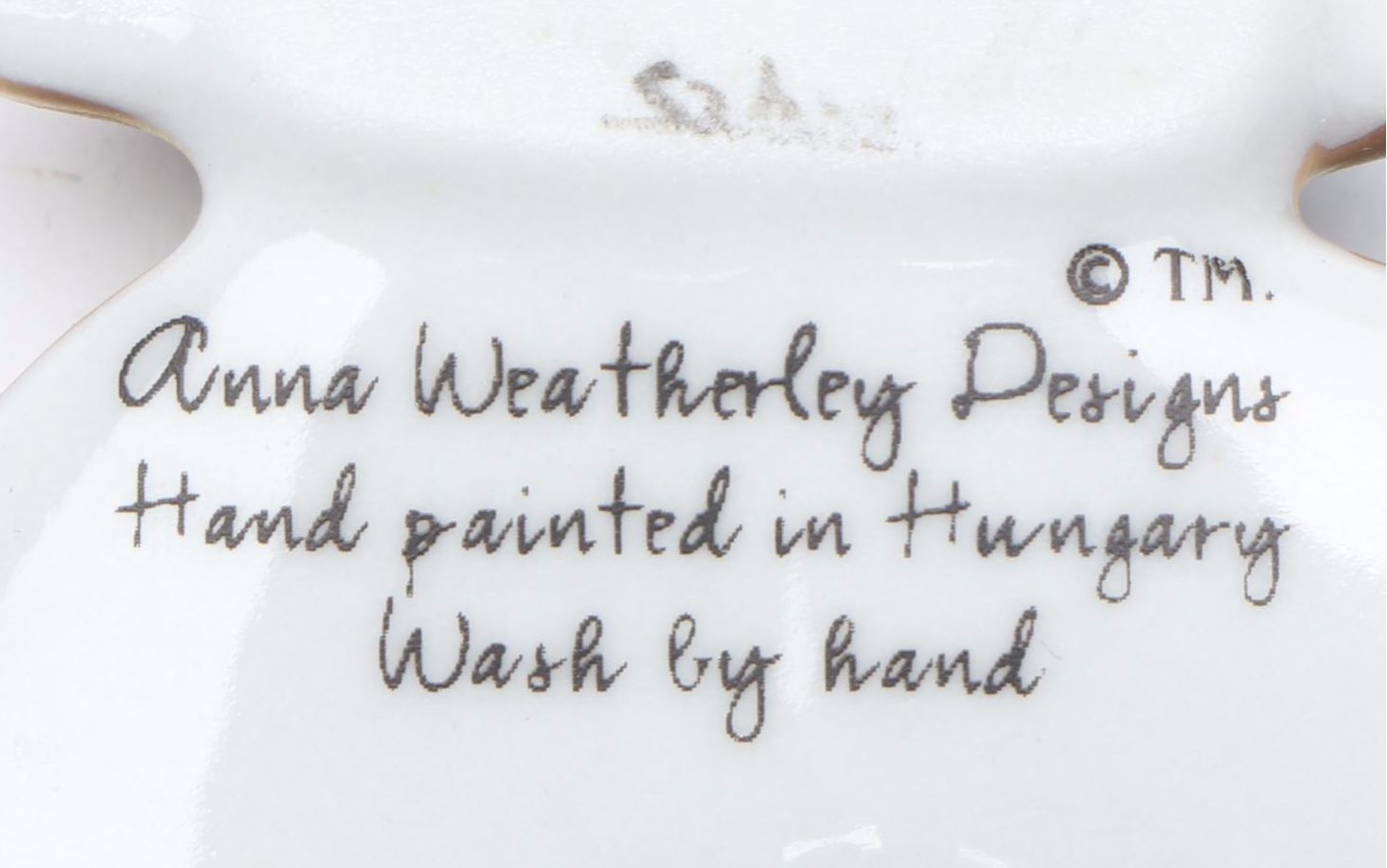 Anna Weatherley Hand-Painted Ceramic Butterflies