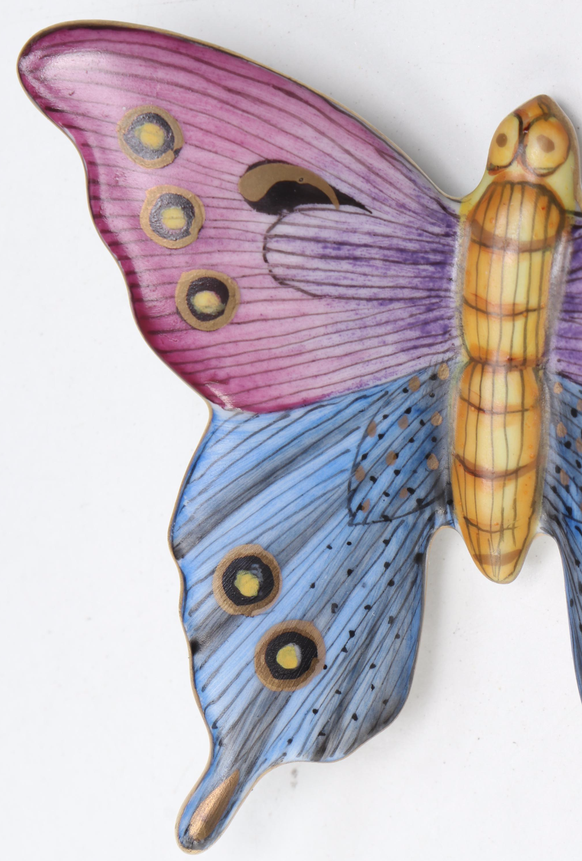 Anna Weatherley Hand-Painted Ceramic Butterflies