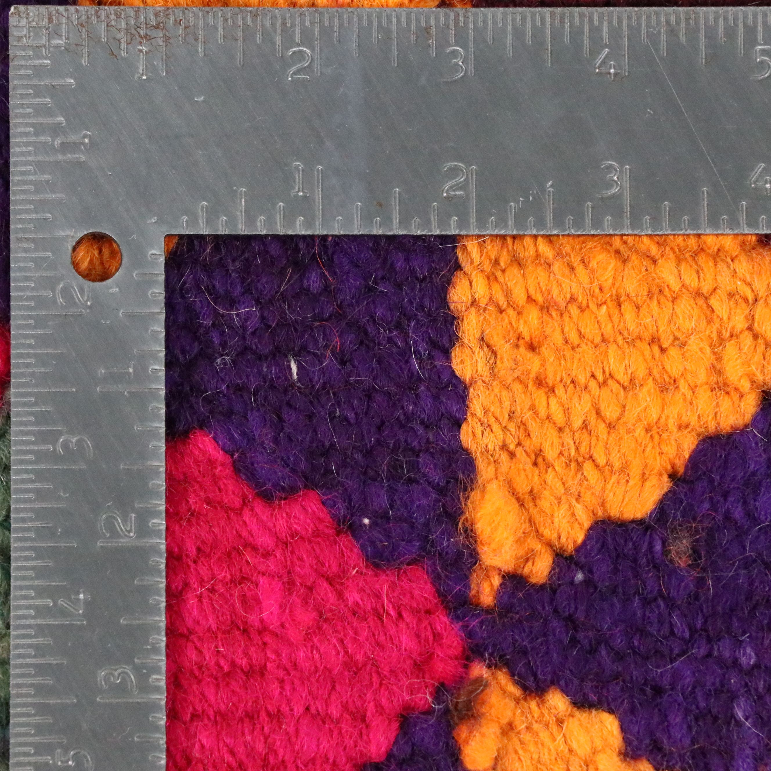 3'4 x 14'6 Hand-Knotted Moroccan Berber Long Rug