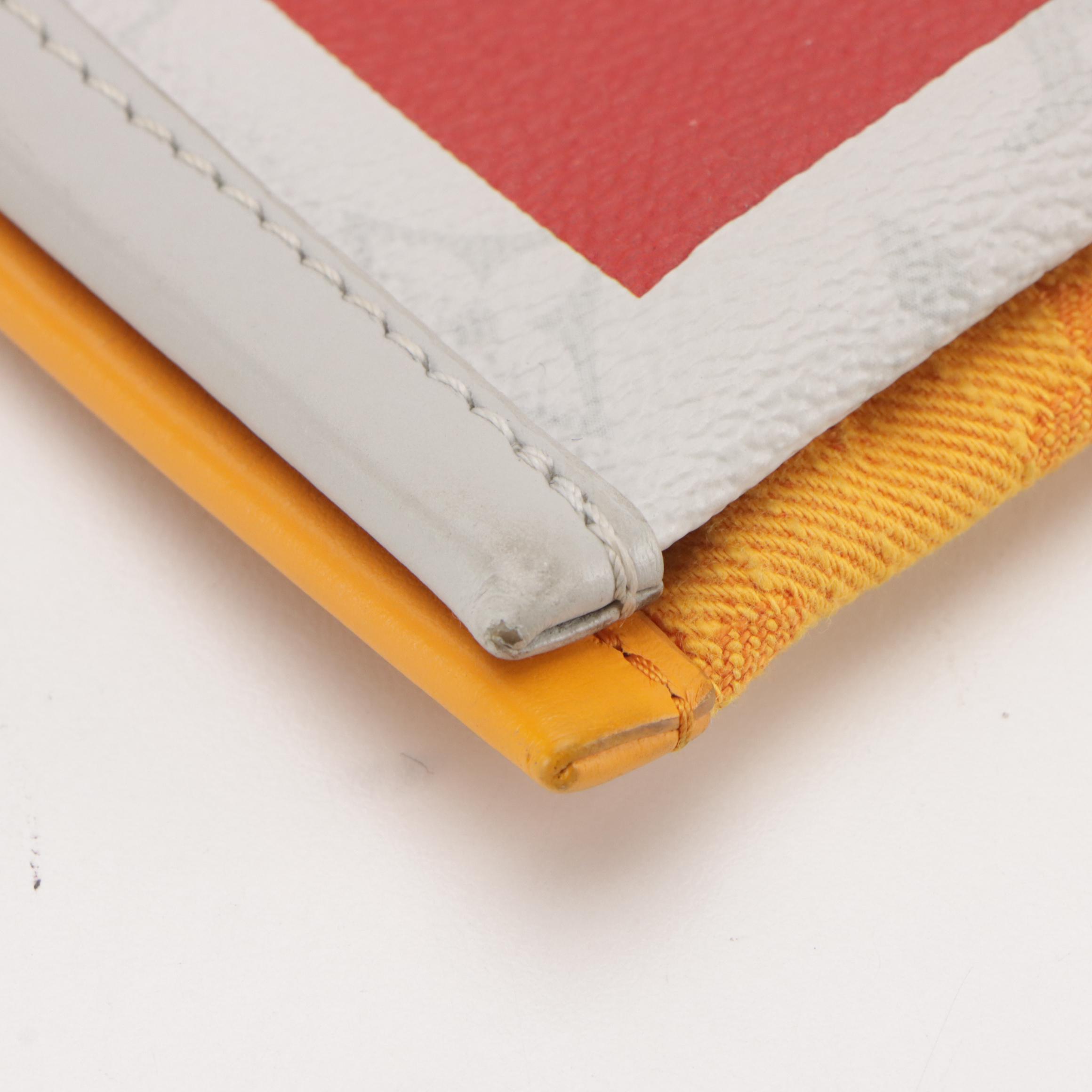 Louis Vuitton Monogram Antarctica Double Flat Messenger Crossbody Bag