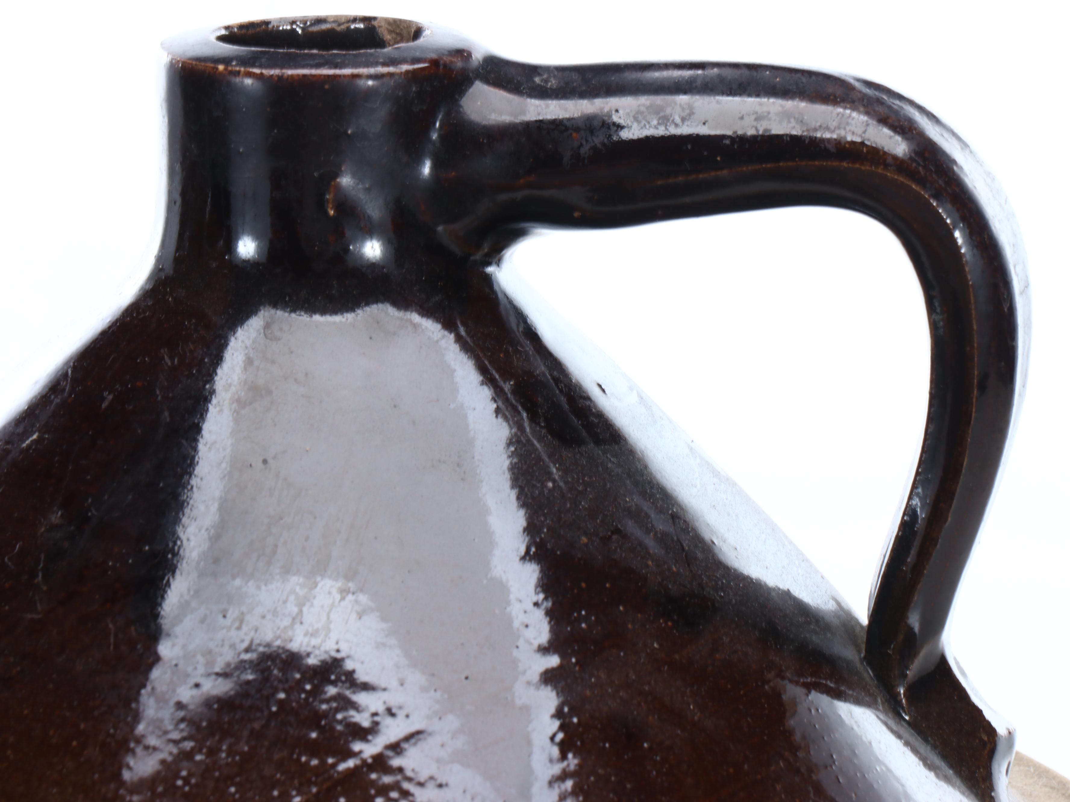 Salt Glazed Stoneware Crock Jug