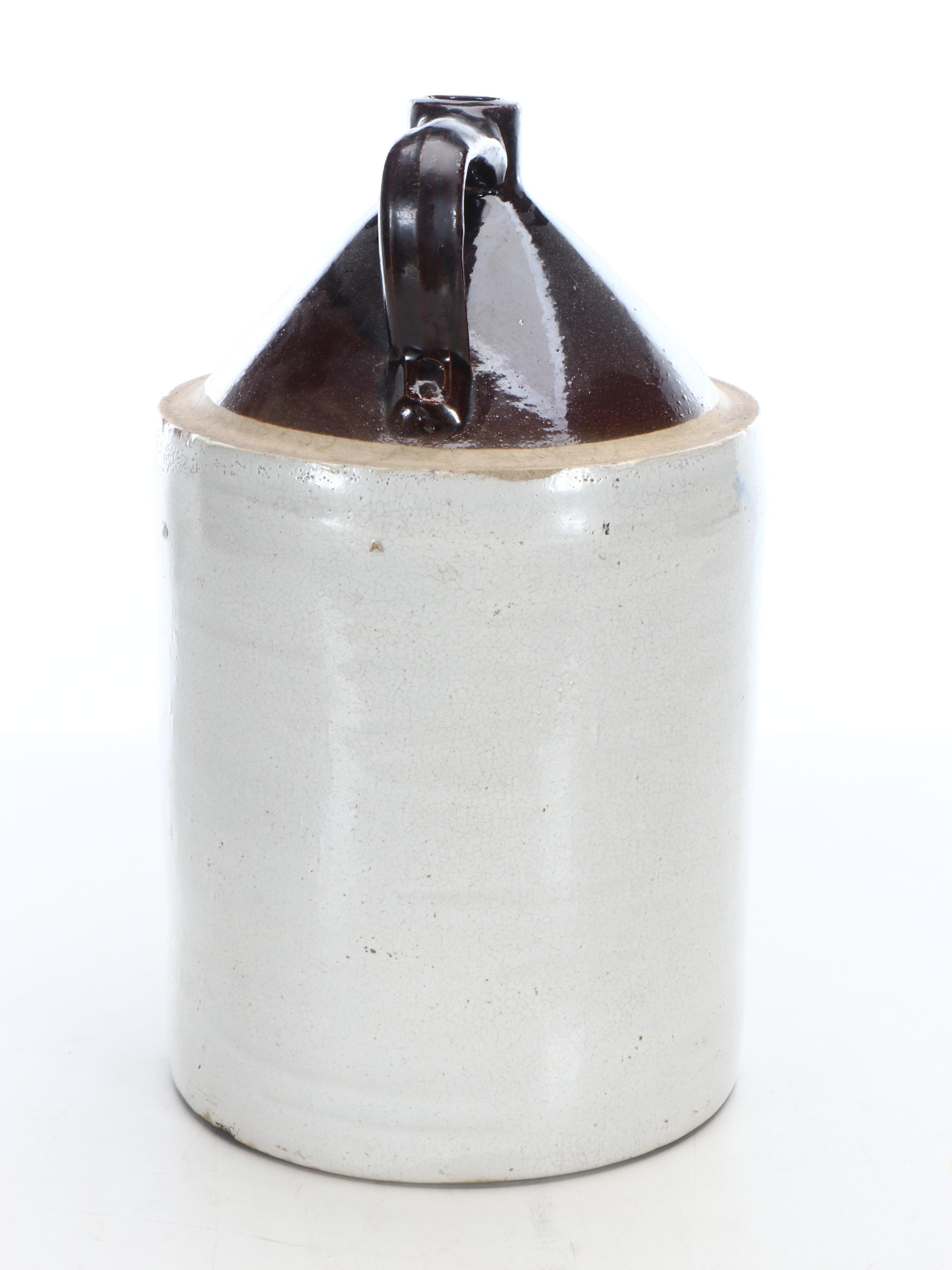 Salt Glazed Stoneware Crock Jug