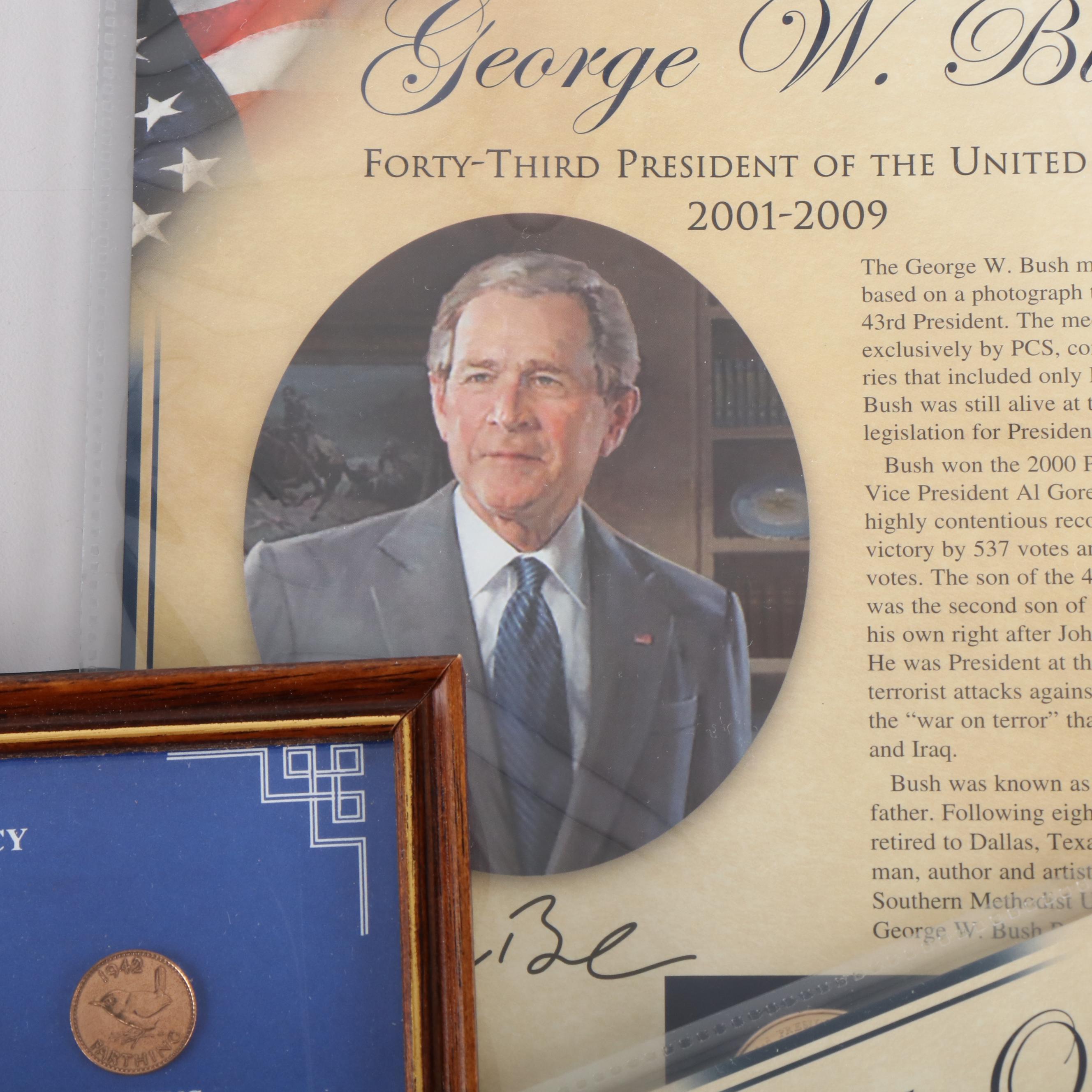 Collection of Presidential Coins, Medals, and Other Unusual Items