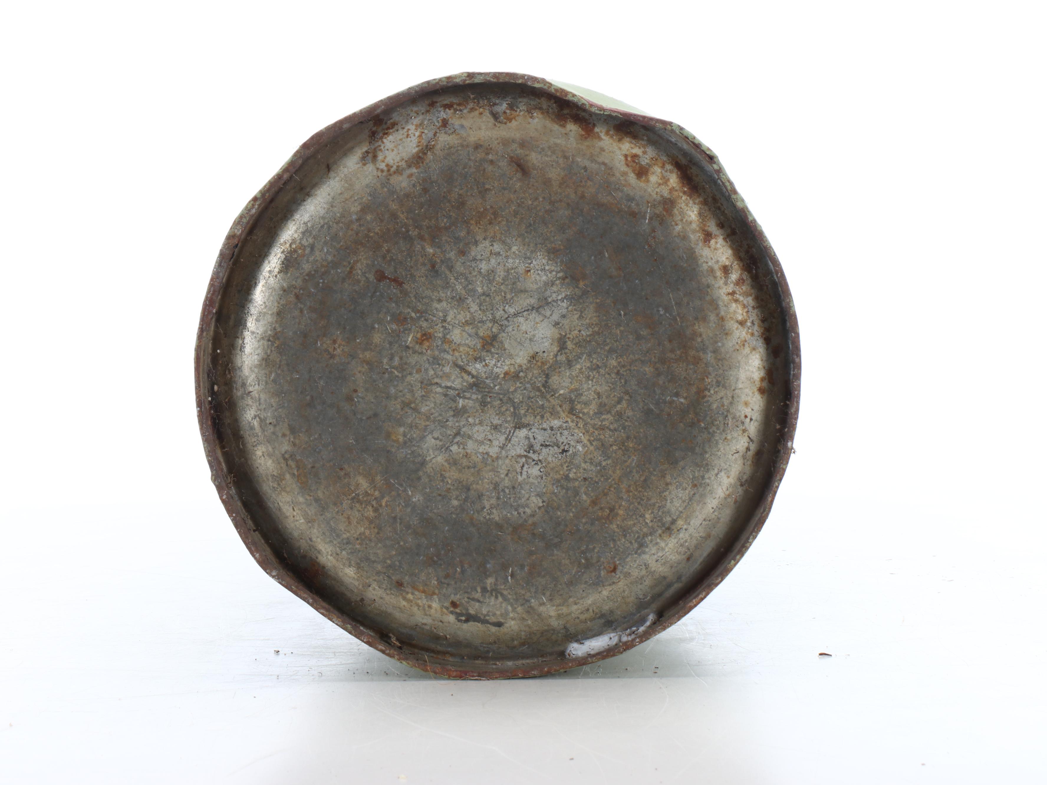 Vintage Metal Handled Milk Carton