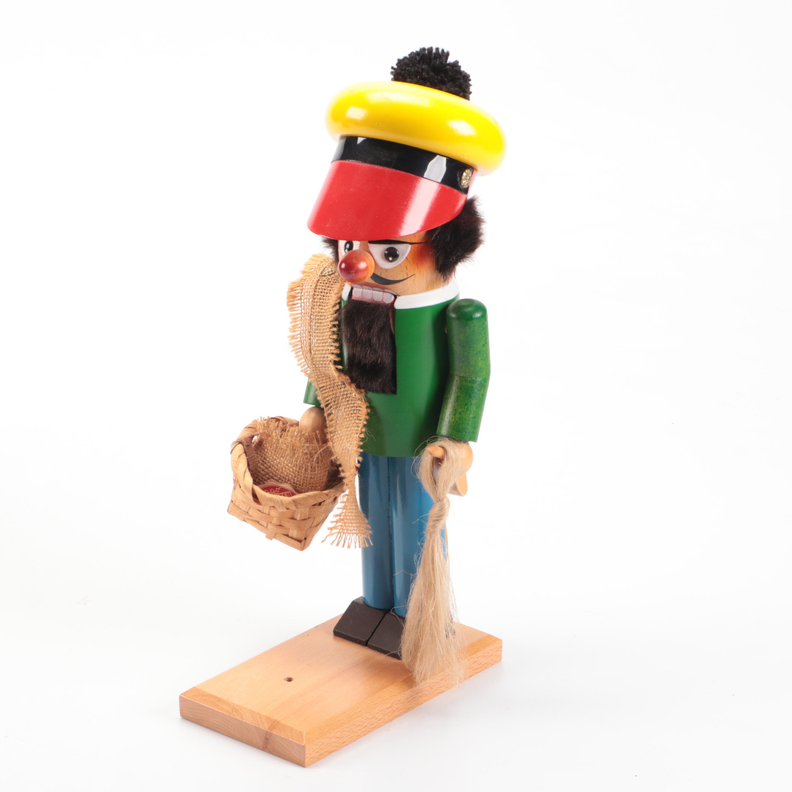 Steinbach Linen Weaver, Woodcutter and Cobbler Wooden Nutcrackers