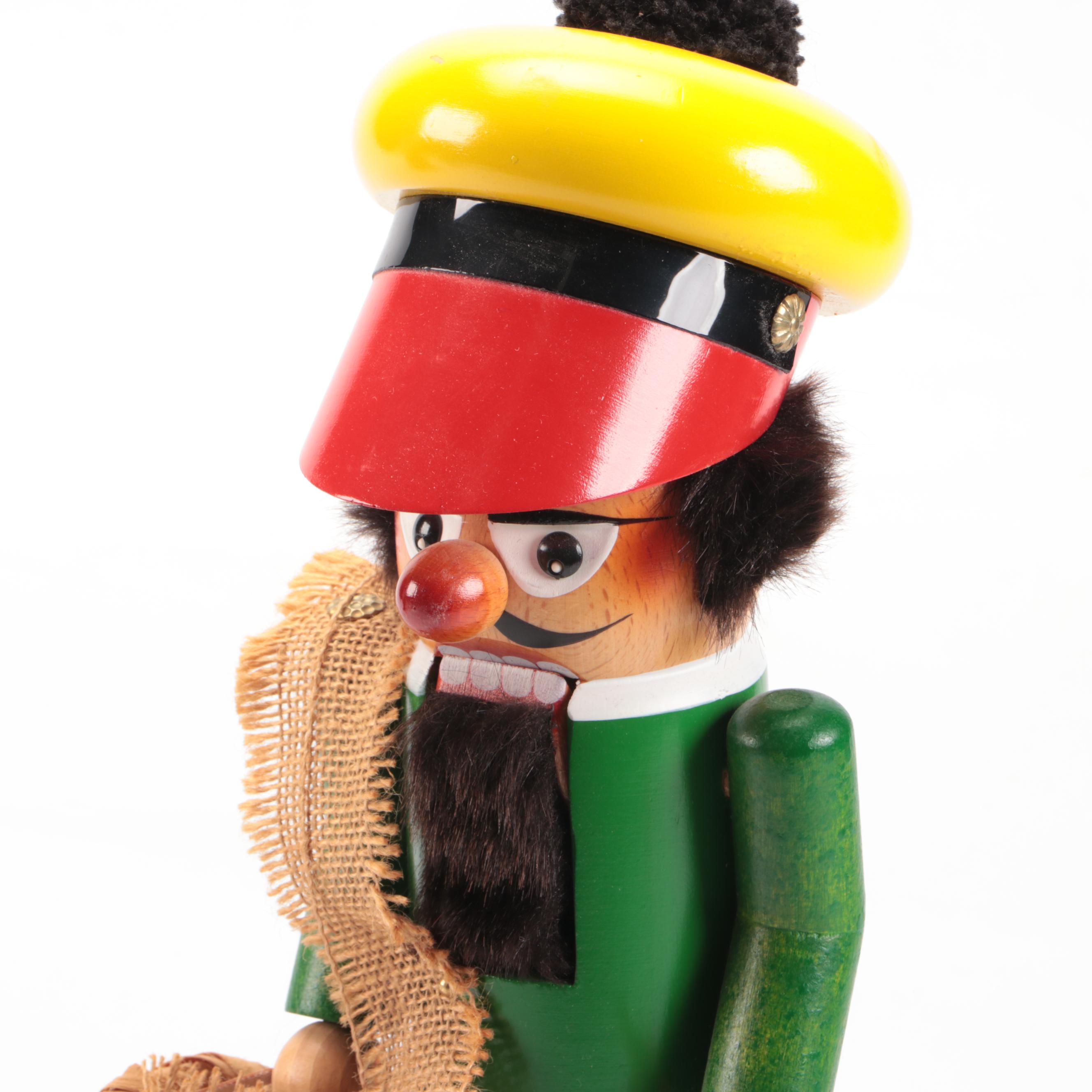 Steinbach Linen Weaver, Woodcutter and Cobbler Wooden Nutcrackers