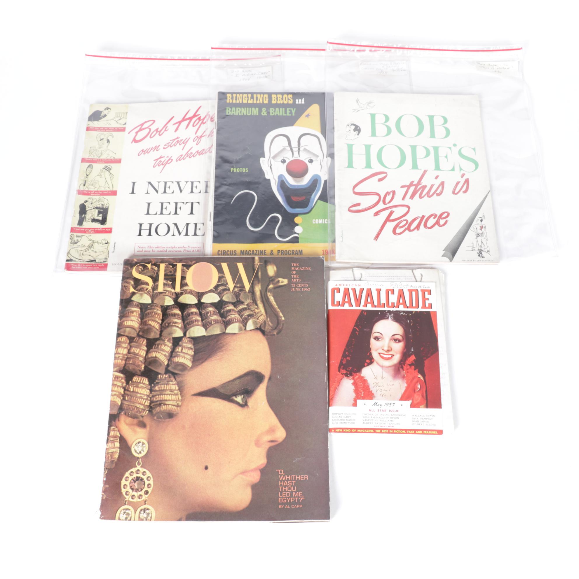 American Cavalcade 1937 Vol. 1 with "Show" Magazine & More Programs