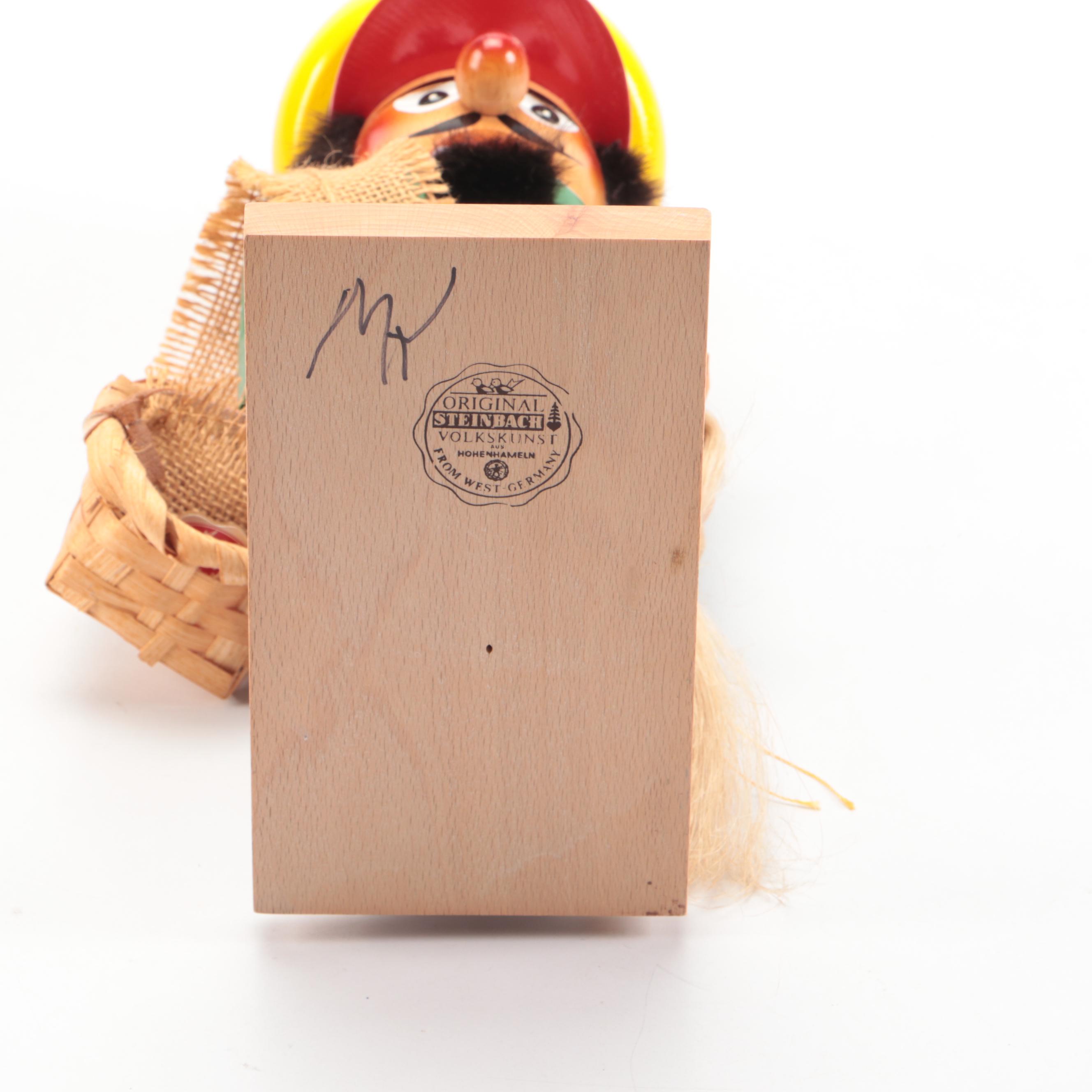 Steinbach Linen Weaver, Woodcutter and Cobbler Wooden Nutcrackers