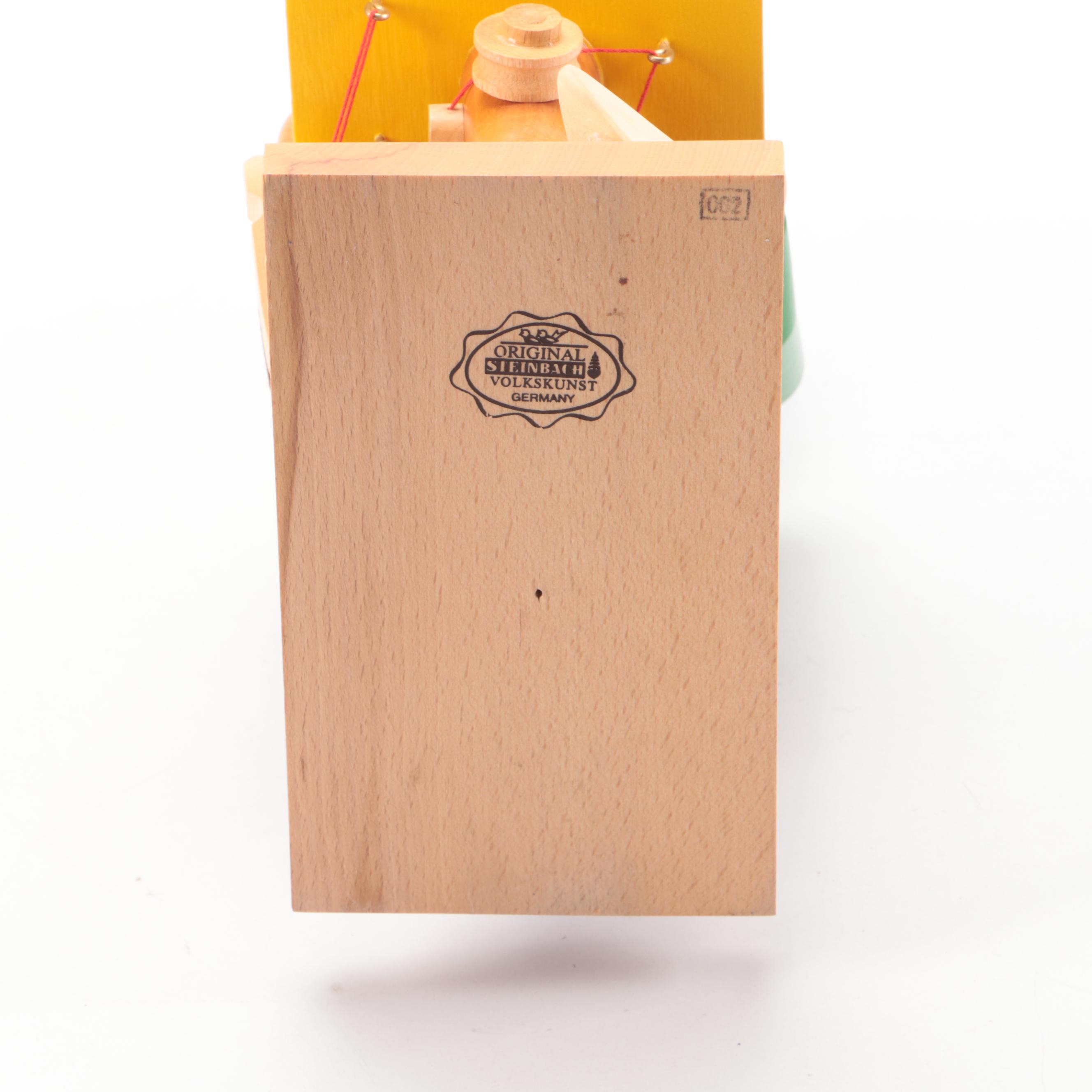 Steinbach Linen Weaver, Woodcutter and Cobbler Wooden Nutcrackers