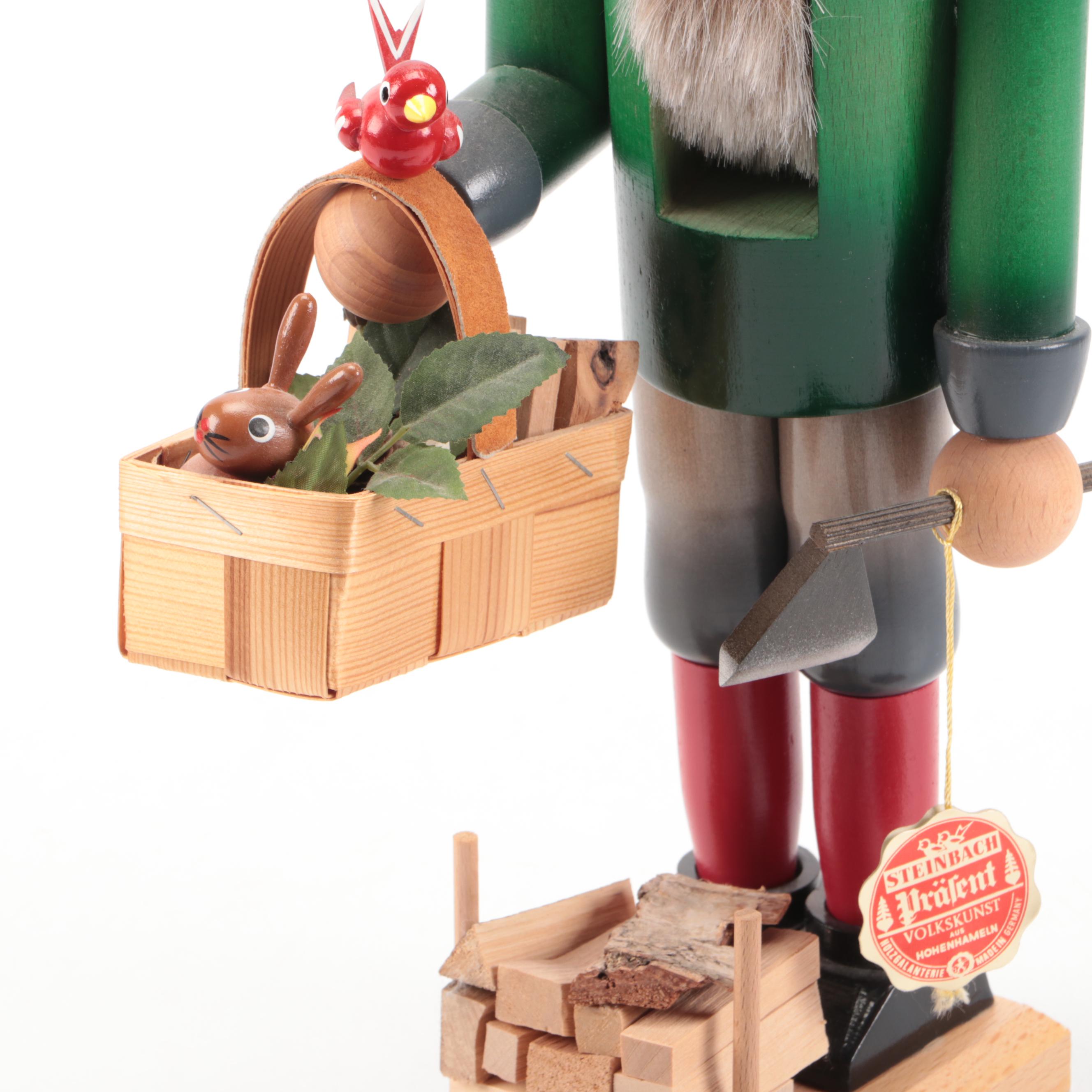 Steinbach Linen Weaver, Woodcutter and Cobbler Wooden Nutcrackers