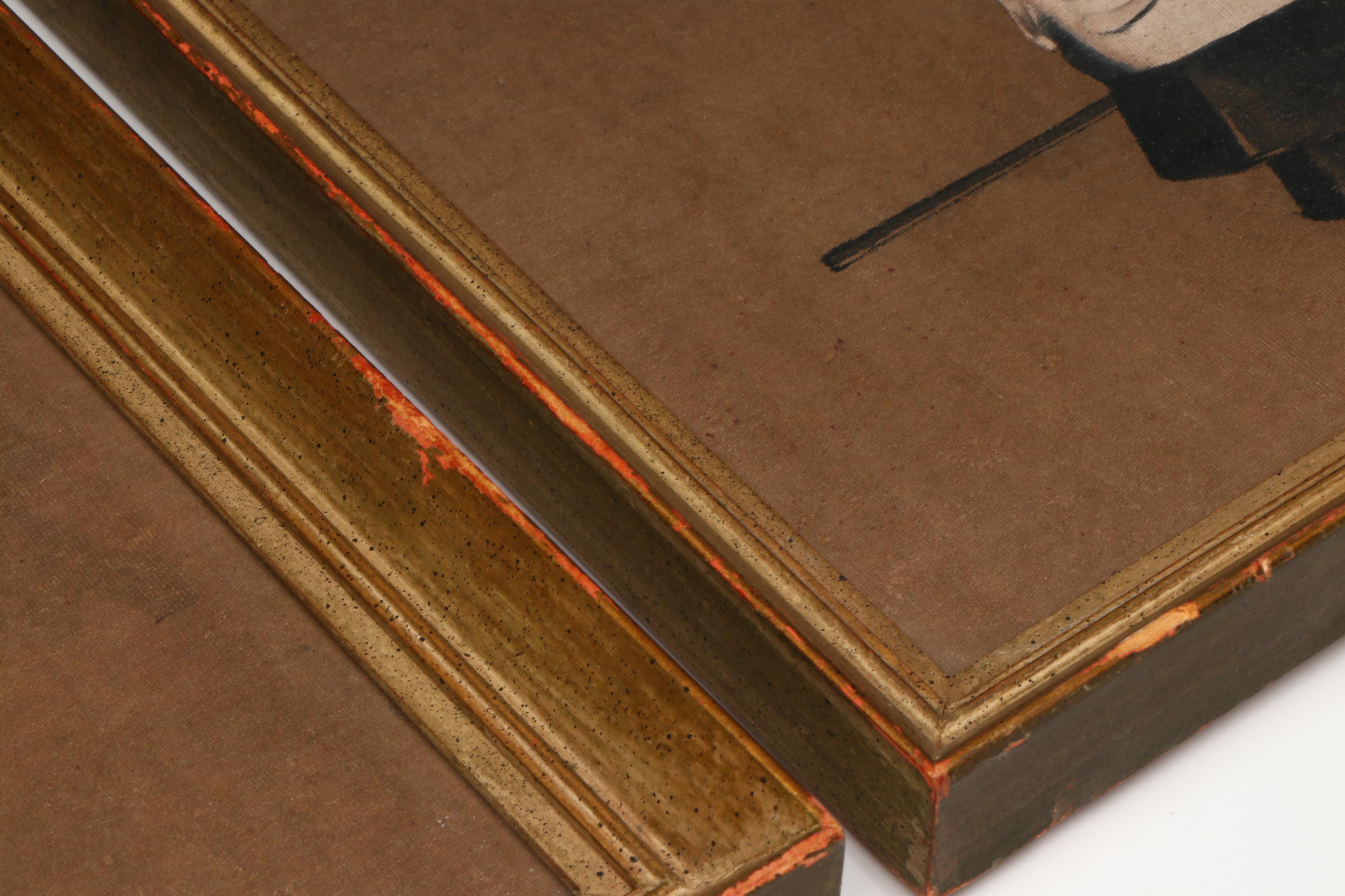 Antique Chinese Ancestor Paintings on Silk, 19th Century