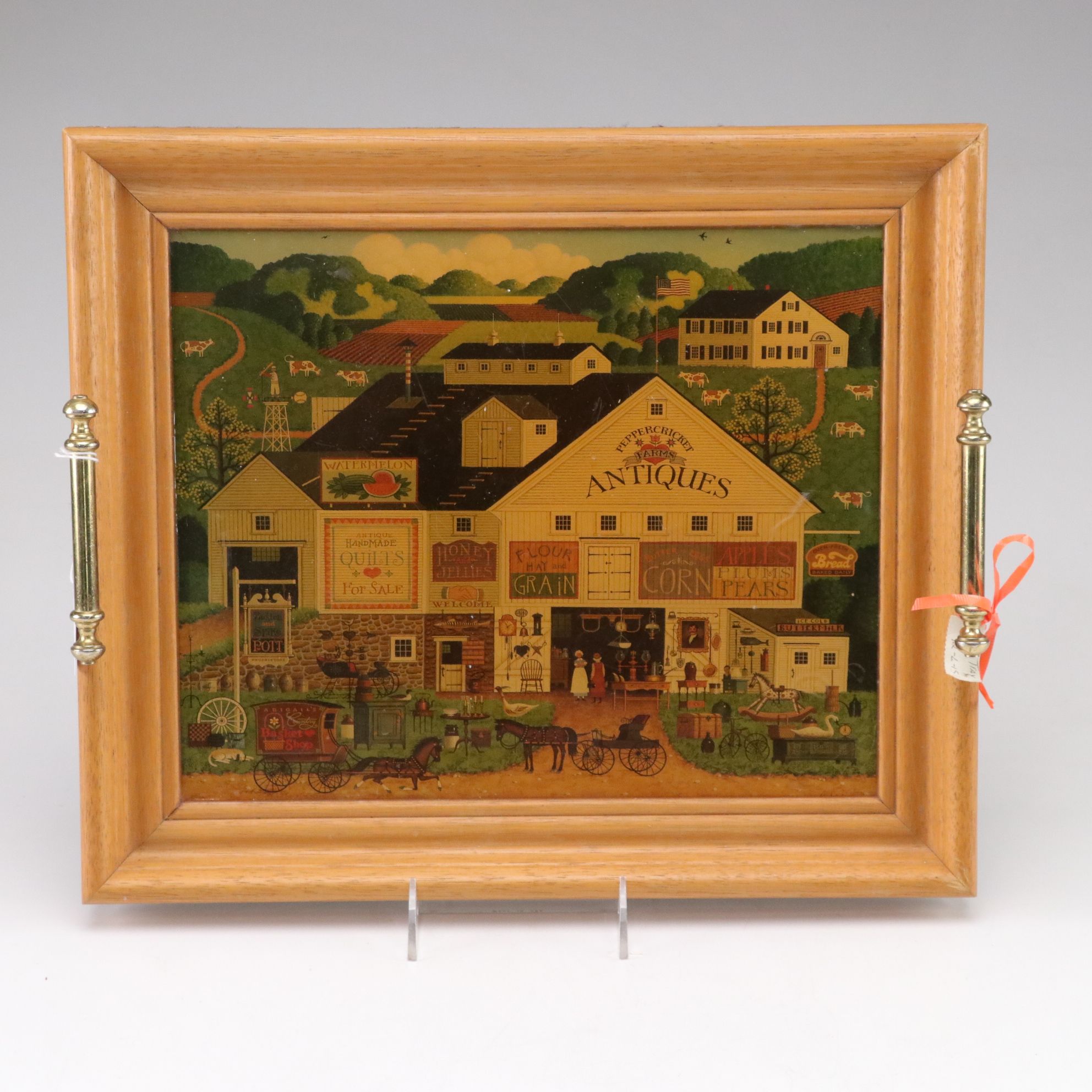 Rustic Decor with Texas Rangers Wood Plaque, Mahogany Sewing Kit, and More