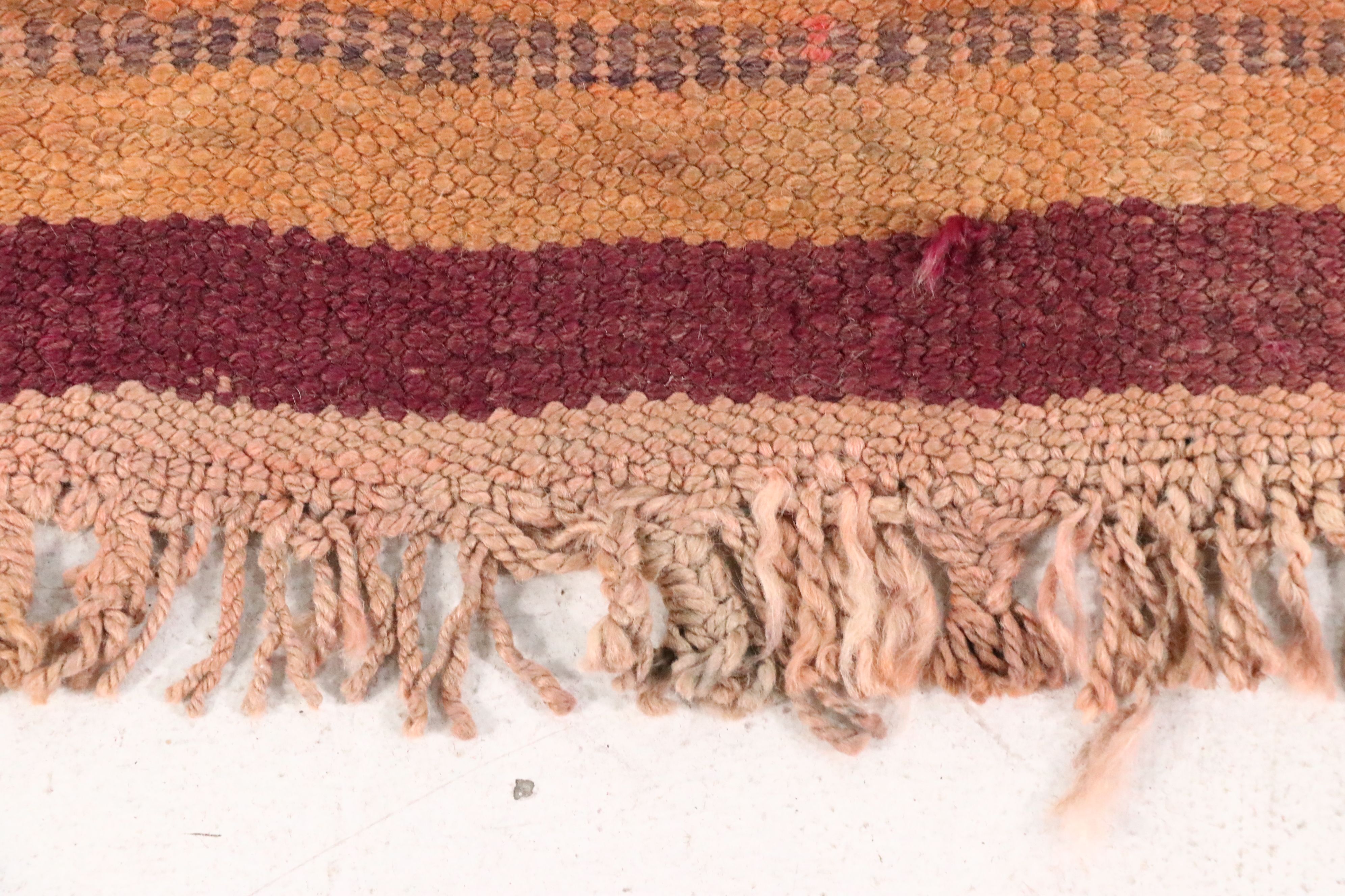 3'3 x 11'5 Hand-Knotted Moroccan Berber Long Rug