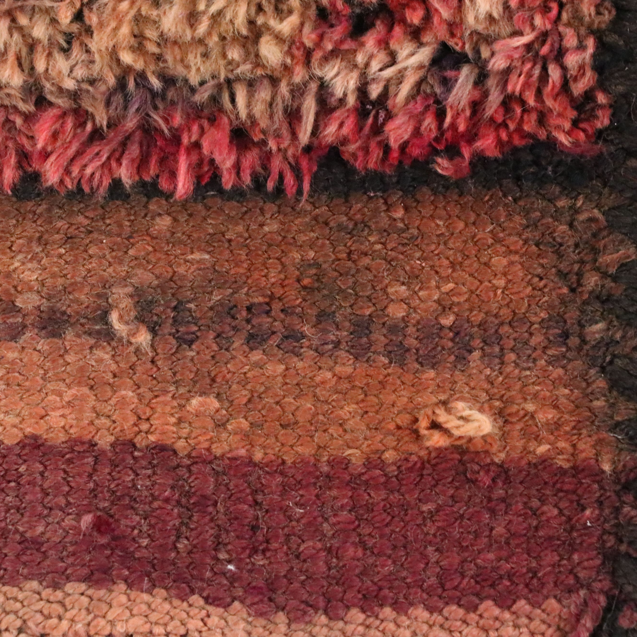 3'3 x 11'5 Hand-Knotted Moroccan Berber Long Rug