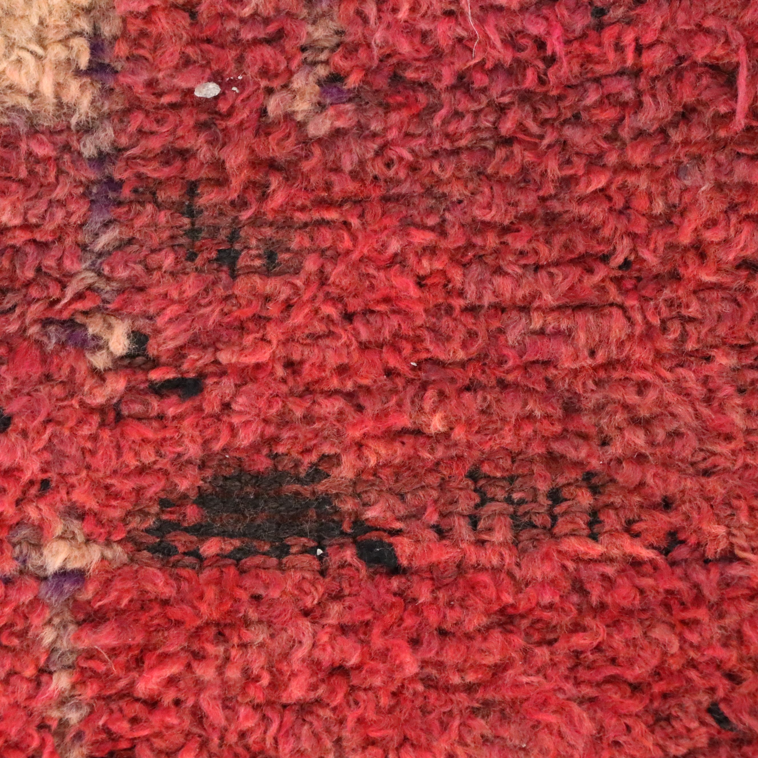 3'3 x 11'5 Hand-Knotted Moroccan Berber Long Rug