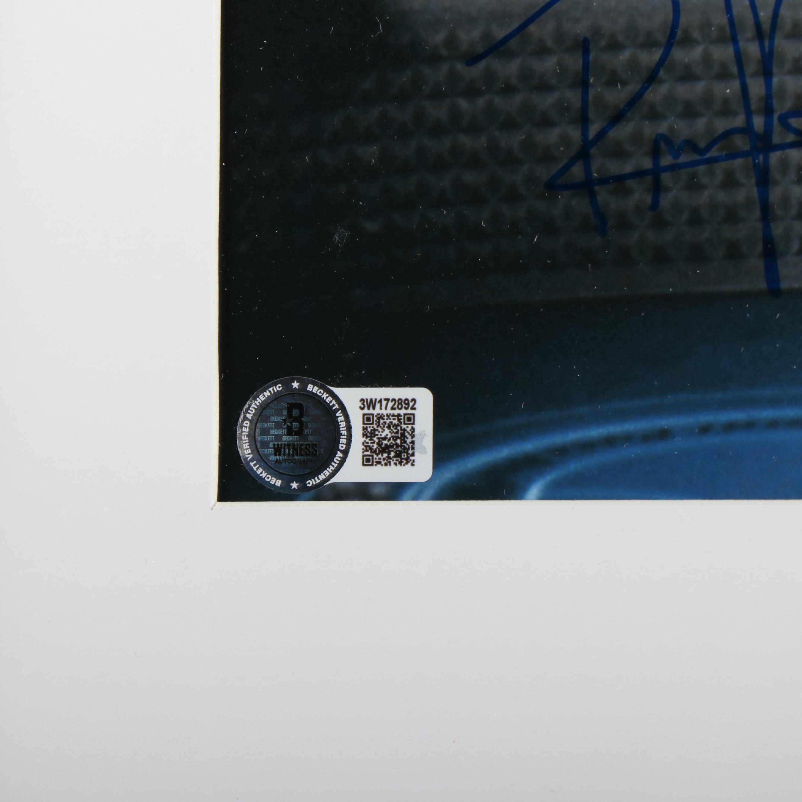 Randy Quaid Signed “Vegas Vacation” Cousin Eddie Print in Matted Frame, Beckett