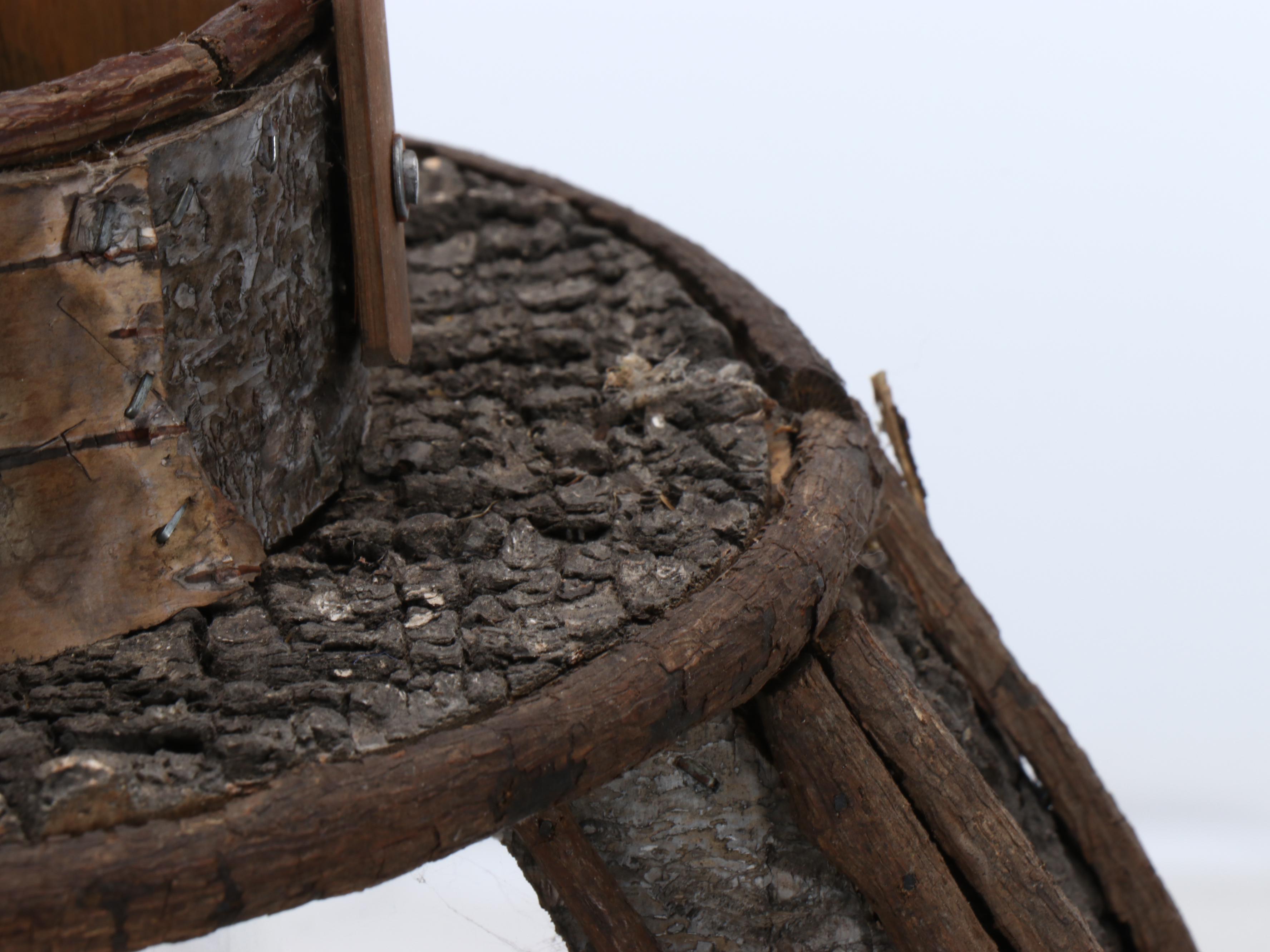Folk Art Style Wooden Lantern
