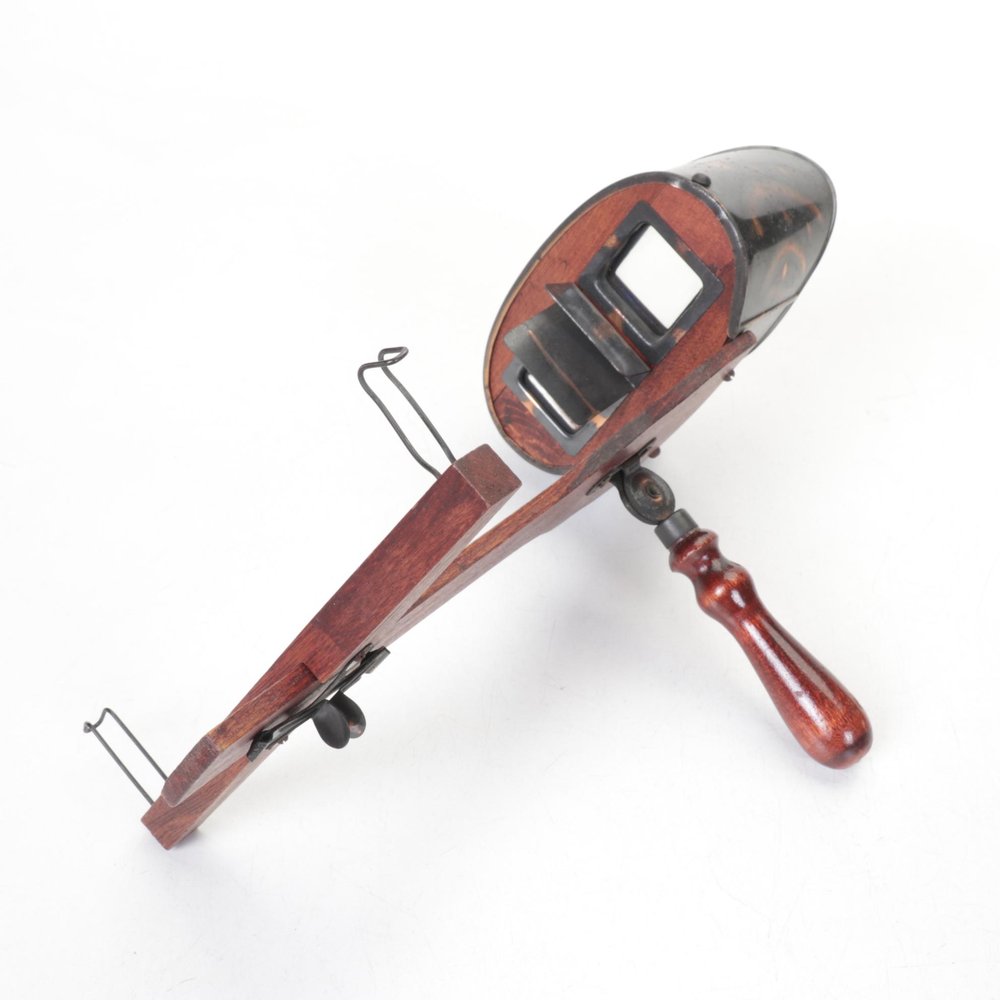 Stereoscopic Skin Clinic Set of Stereoscope and Medical Slides, 1914