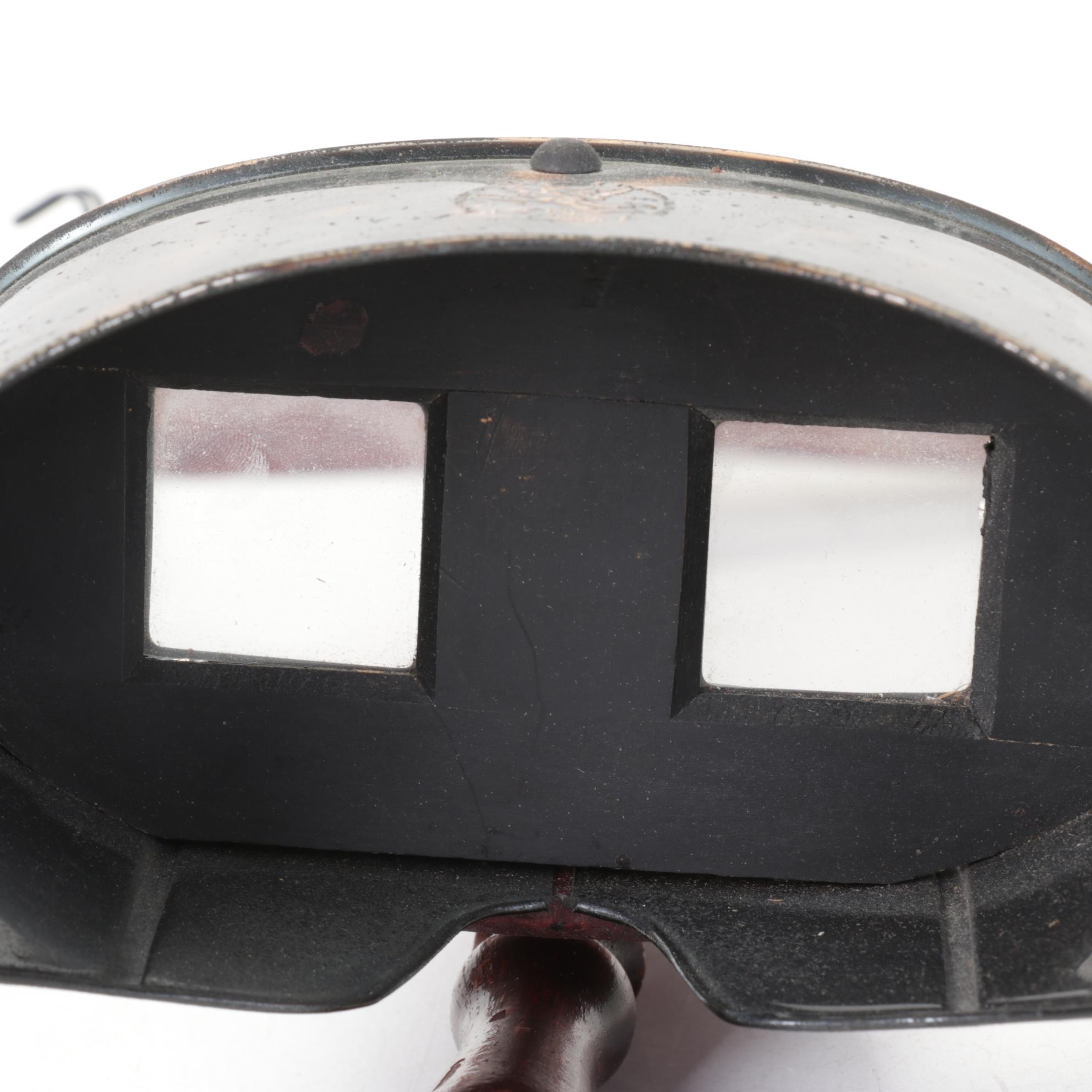 Stereoscopic Skin Clinic Set of Stereoscope and Medical Slides, 1914