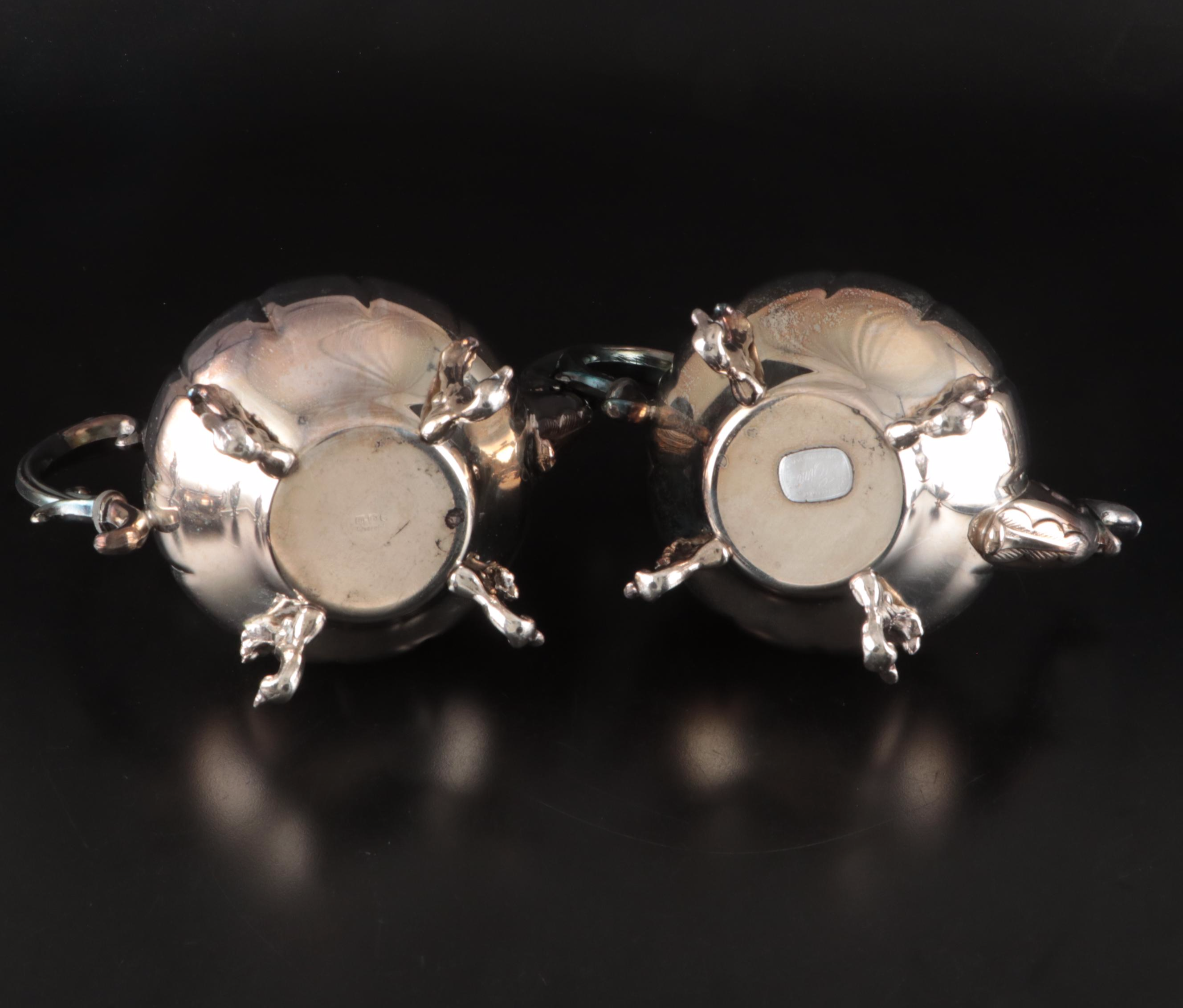 Community Plate Regency Style with Other Silver Plate Tea and Coffee Sets