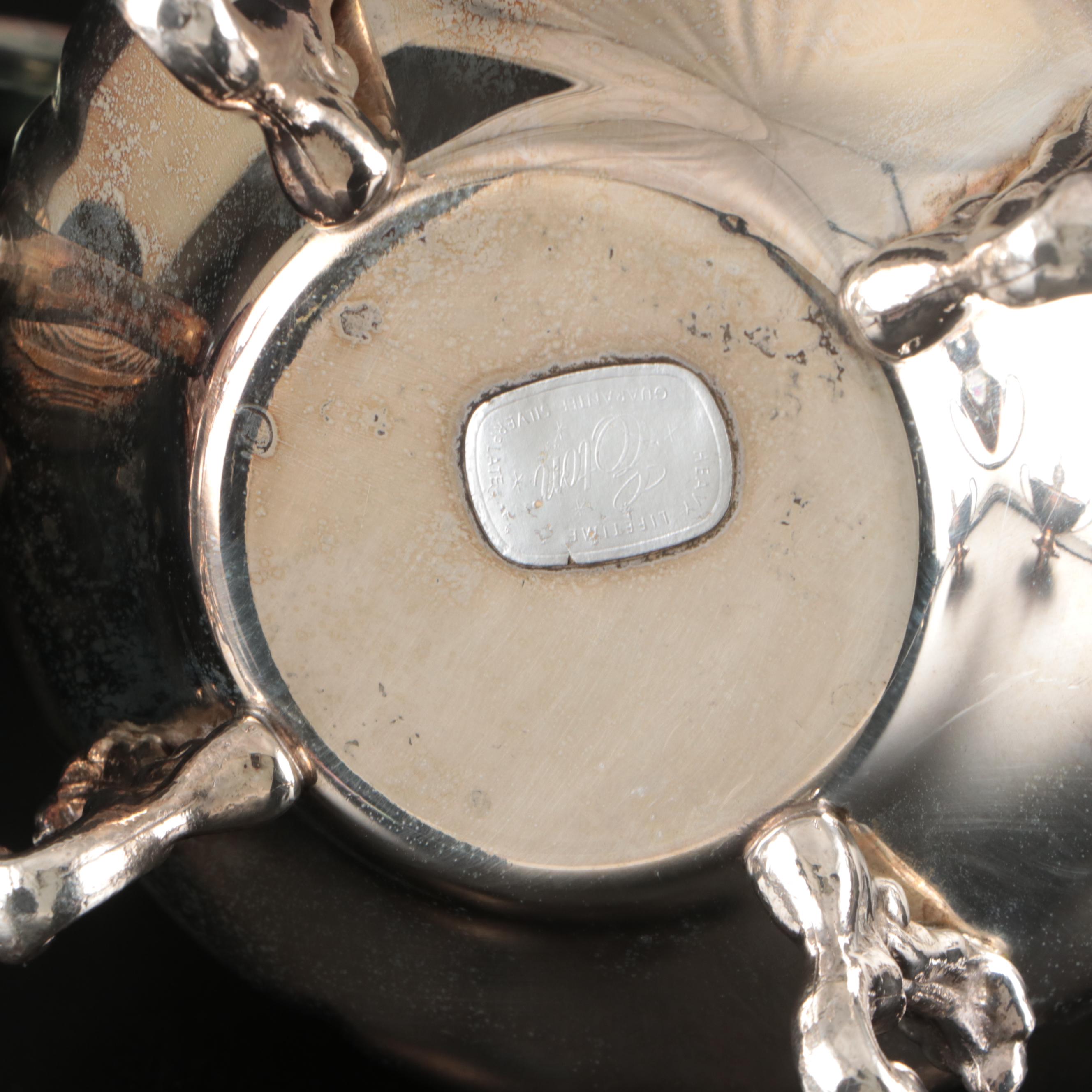 Community Plate Regency Style with Other Silver Plate Tea and Coffee Sets