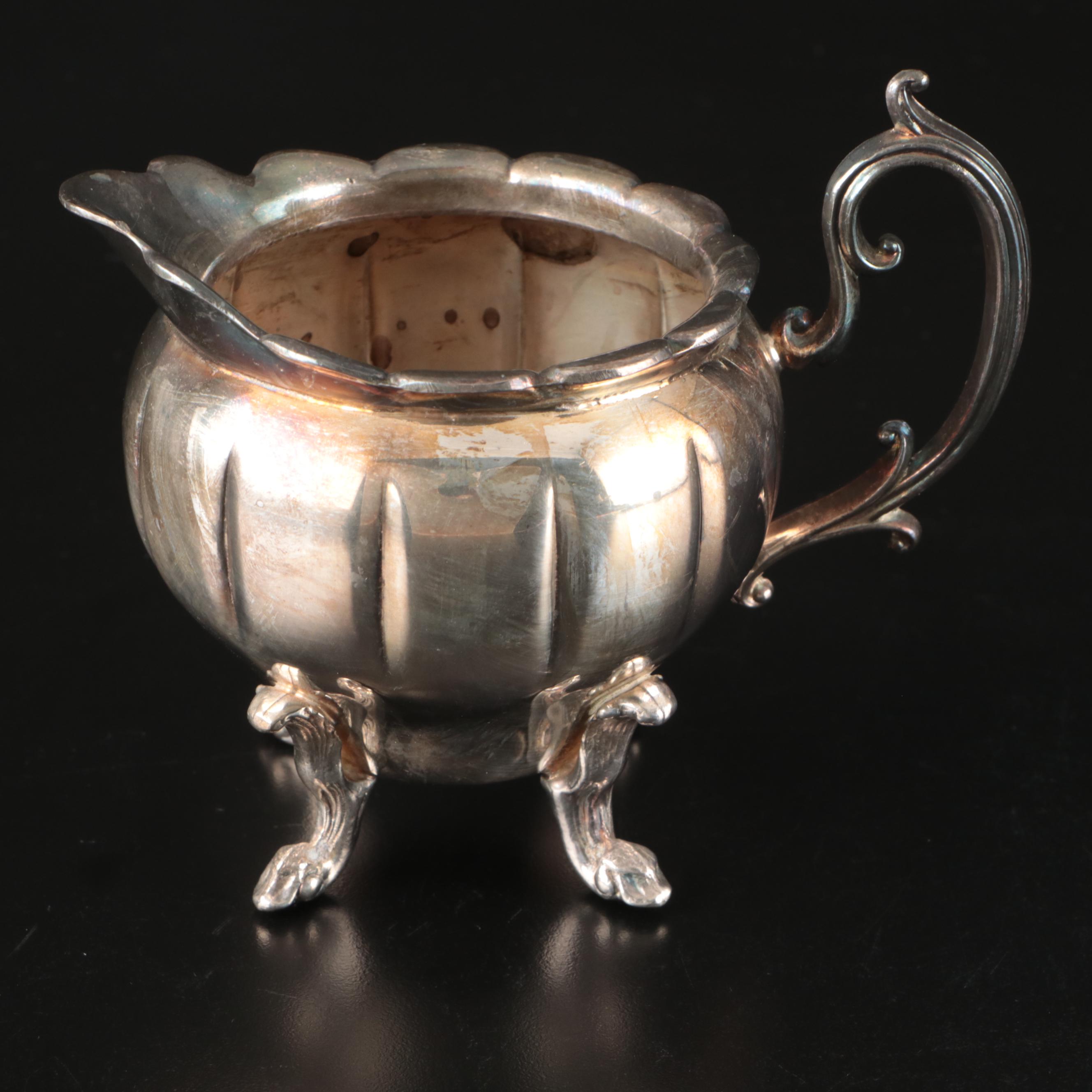 Community Plate Regency Style with Other Silver Plate Tea and Coffee Sets