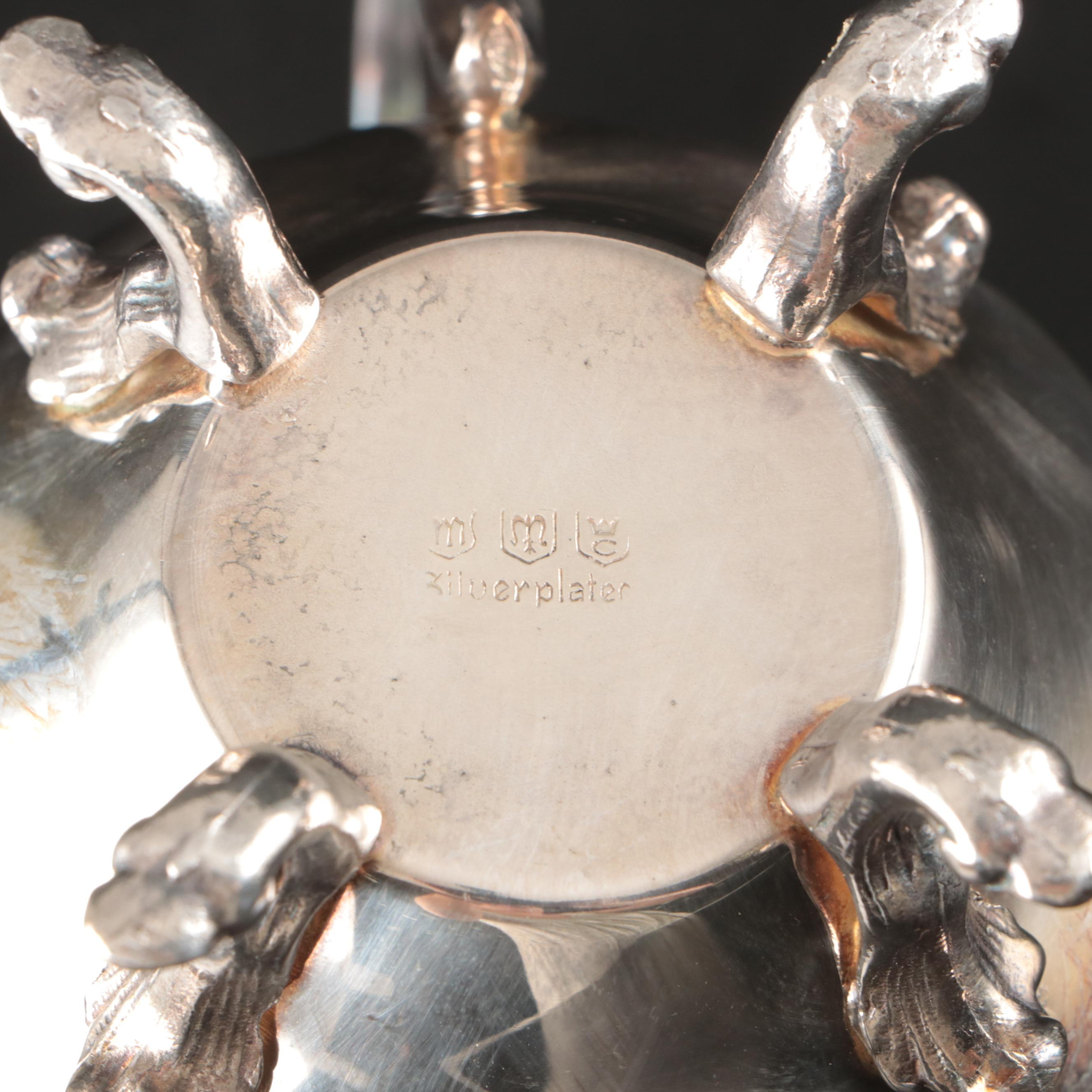 Community Plate Regency Style with Other Silver Plate Tea and Coffee Sets