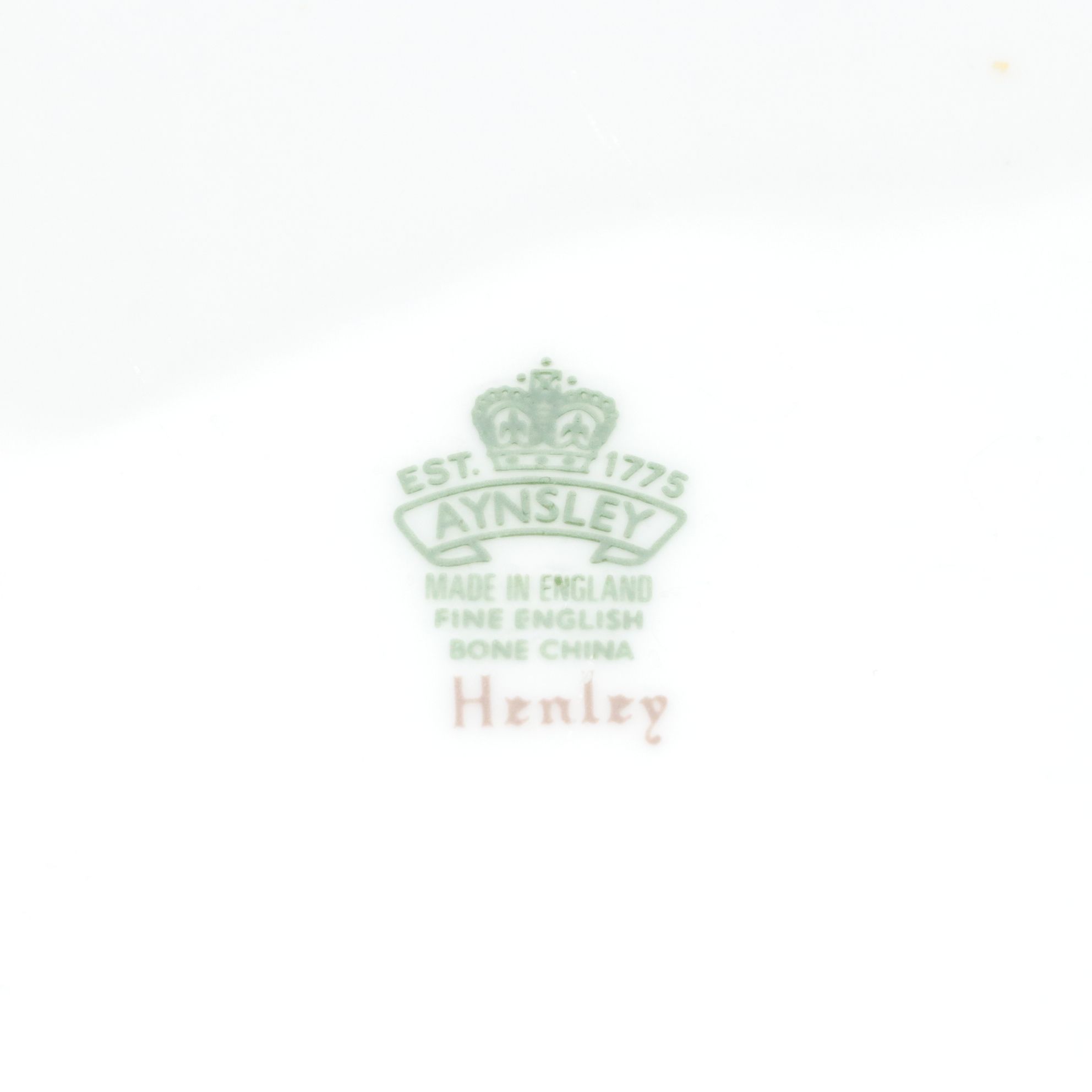 Aynsley "Henley" Bone China Teapot, Platter, and Dinnerware