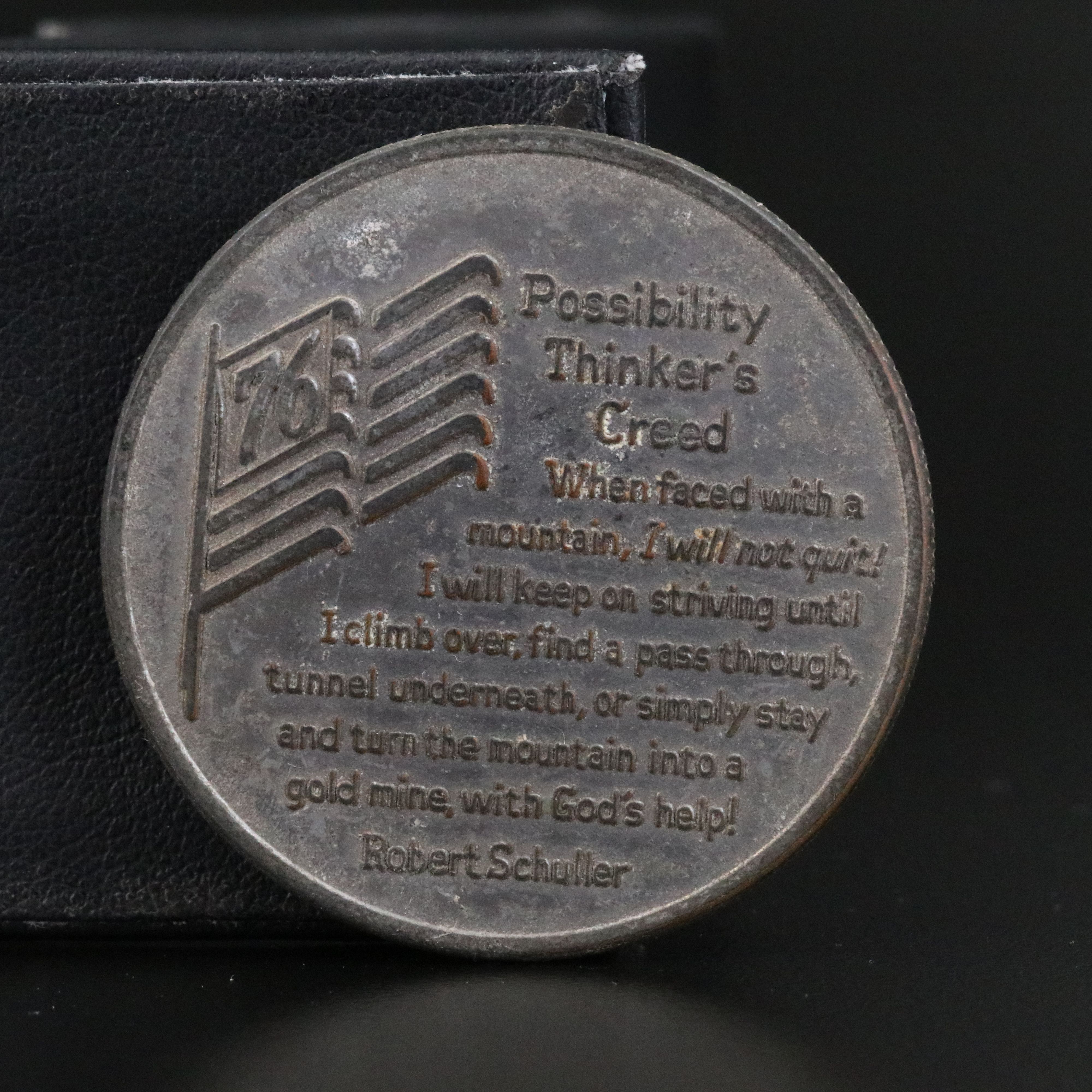 Three Medals Including a Replica Continental Dollar Token