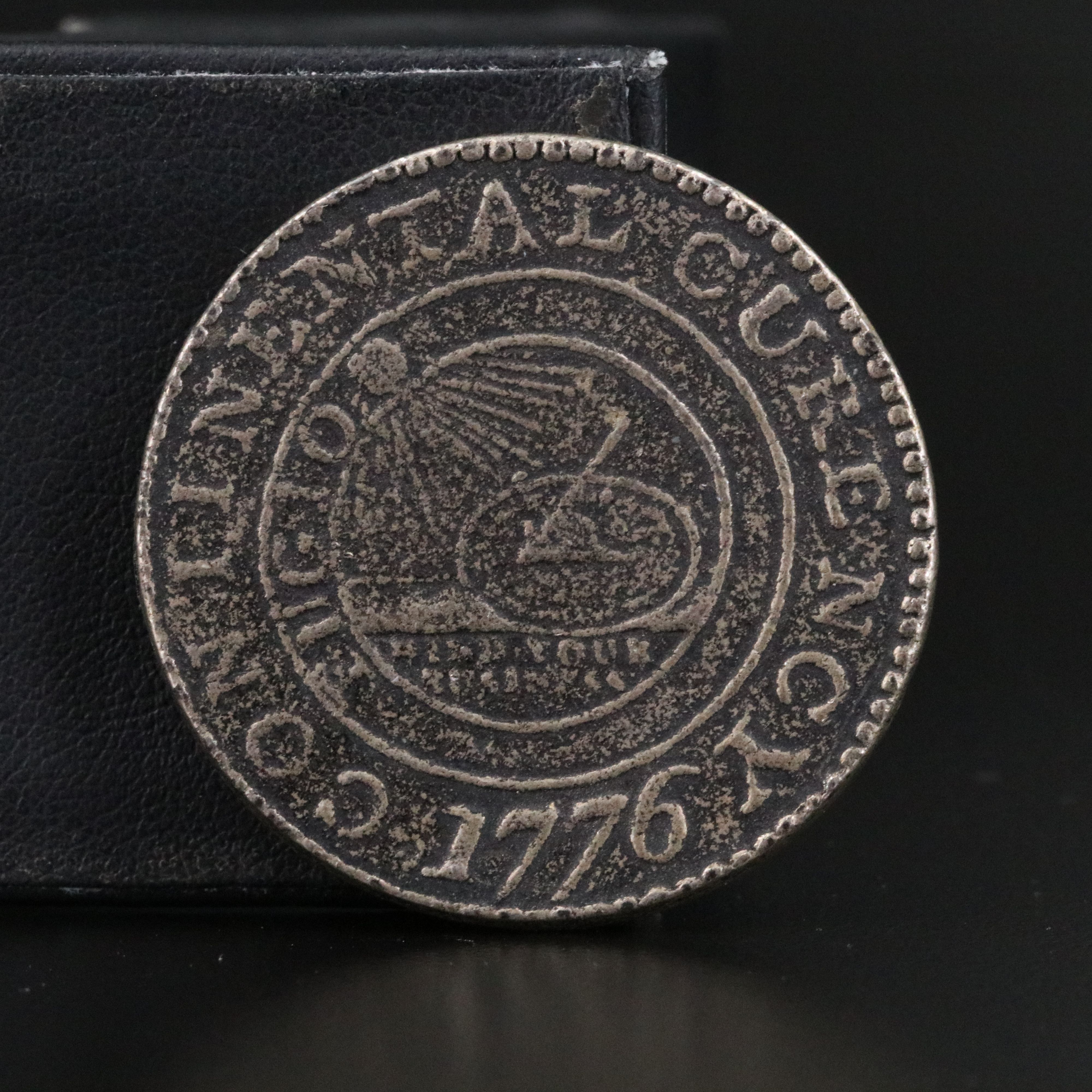 Three Medals Including a Replica Continental Dollar Token