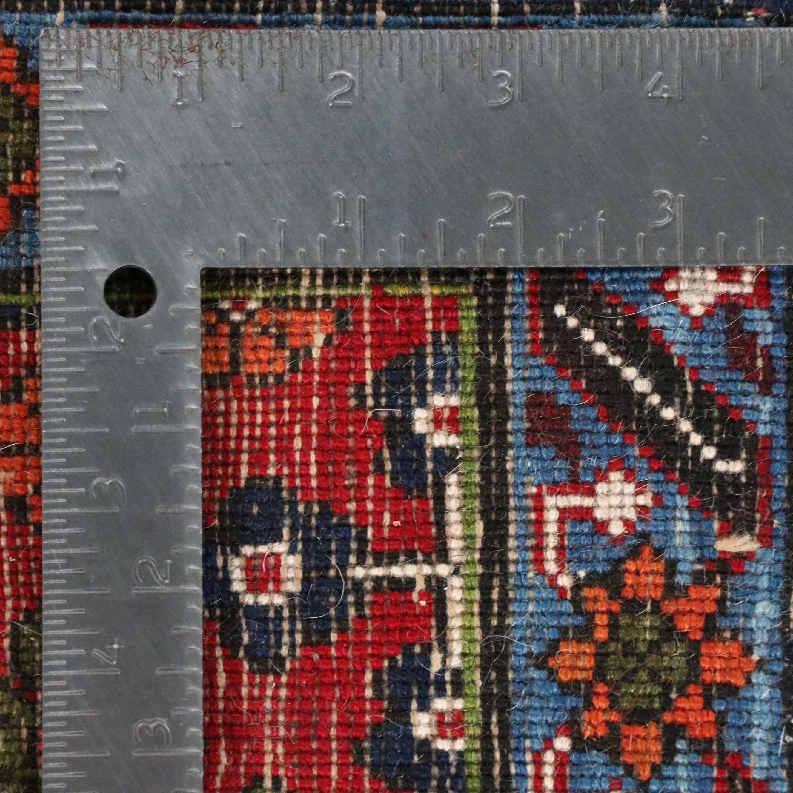 1'11 x 5'5 Hand-Knotted Persian Josheqan Accent Rug