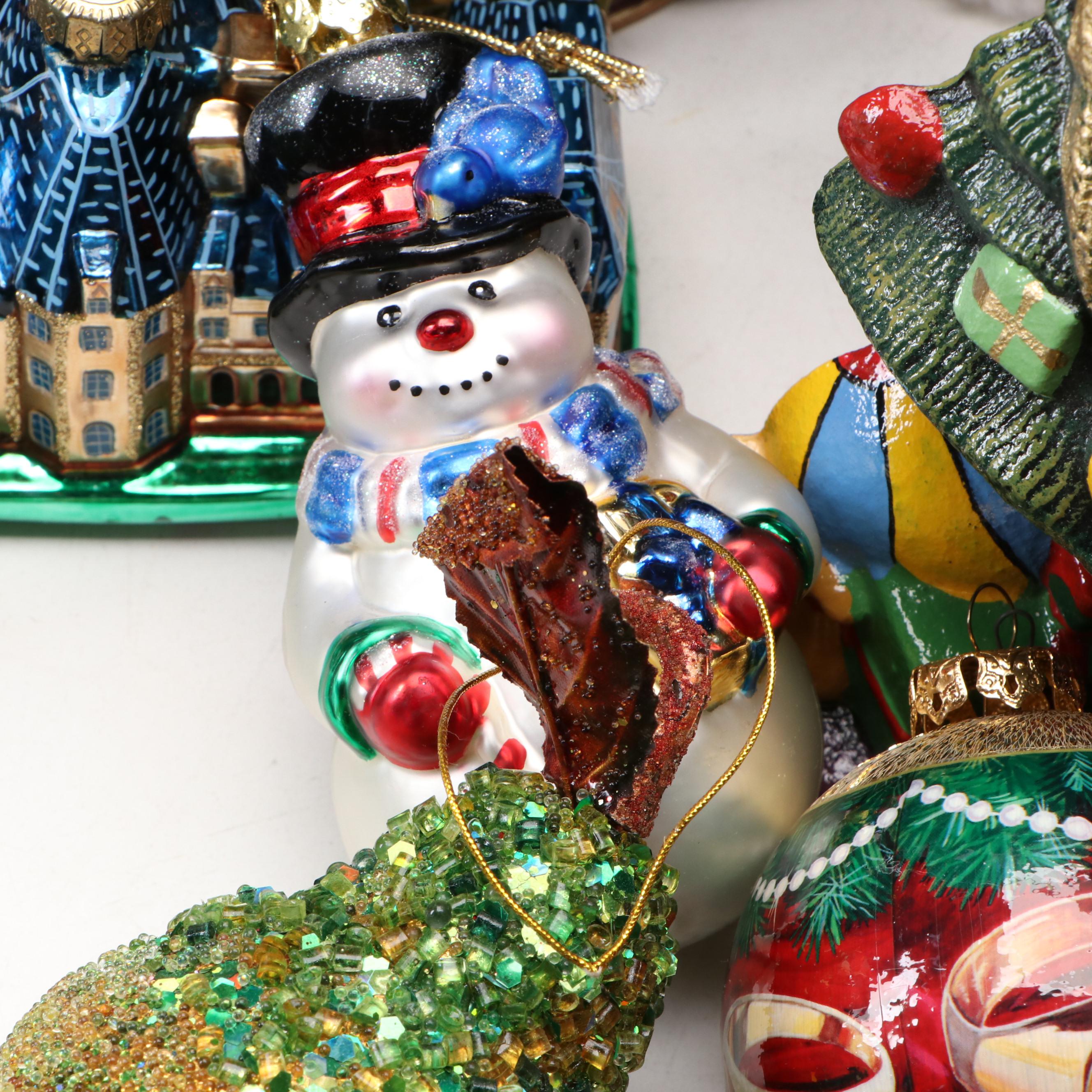 Christmas Ornaments, Doorstop and Tabletop Décor