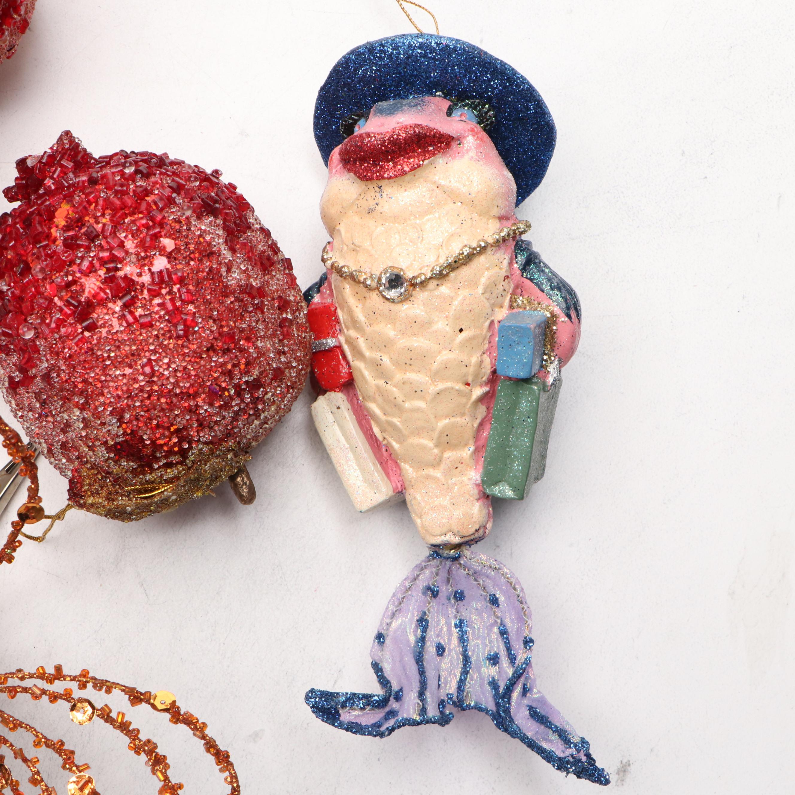 Christmas Ornaments, Doorstop and Tabletop Décor