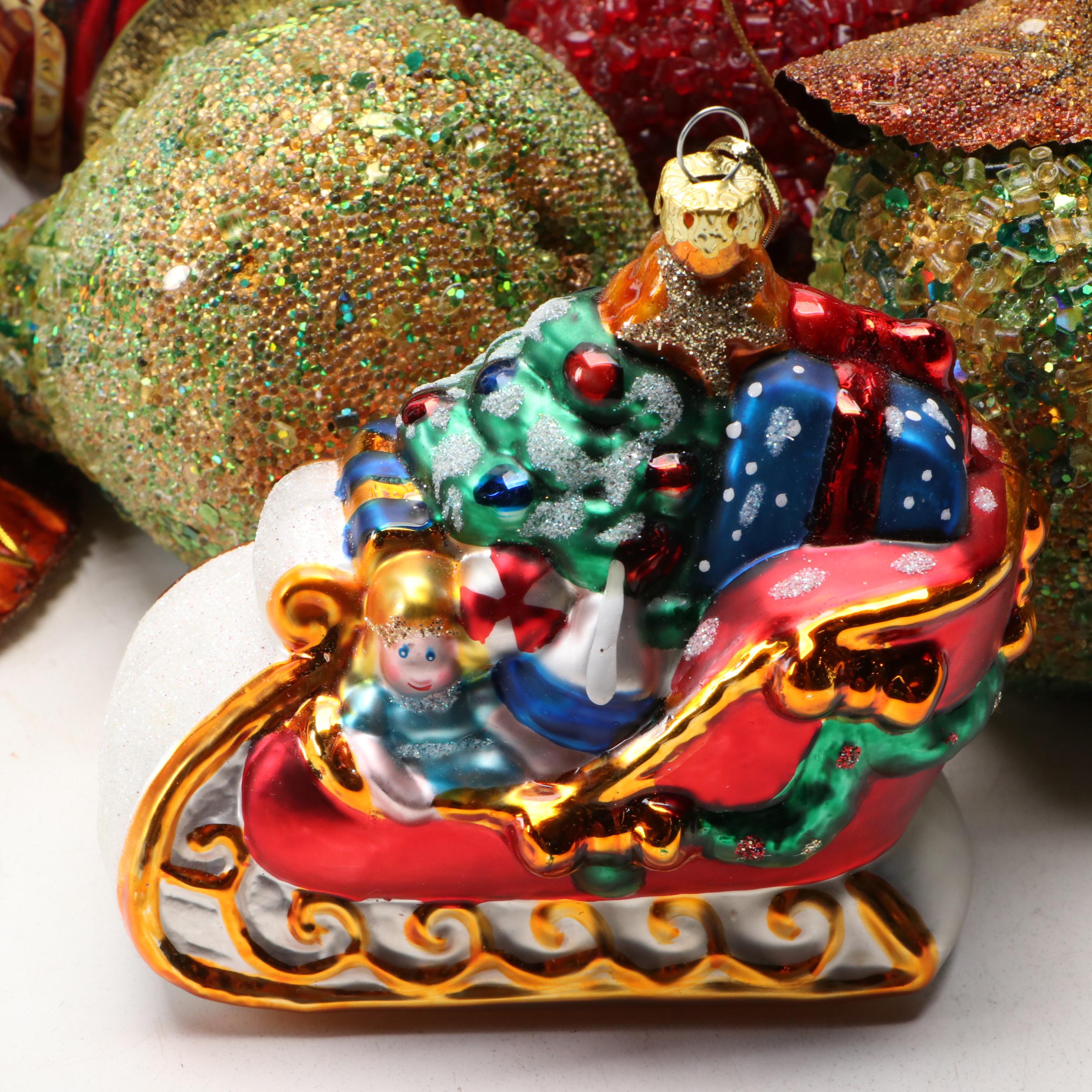 Christmas Ornaments, Doorstop and Tabletop Décor