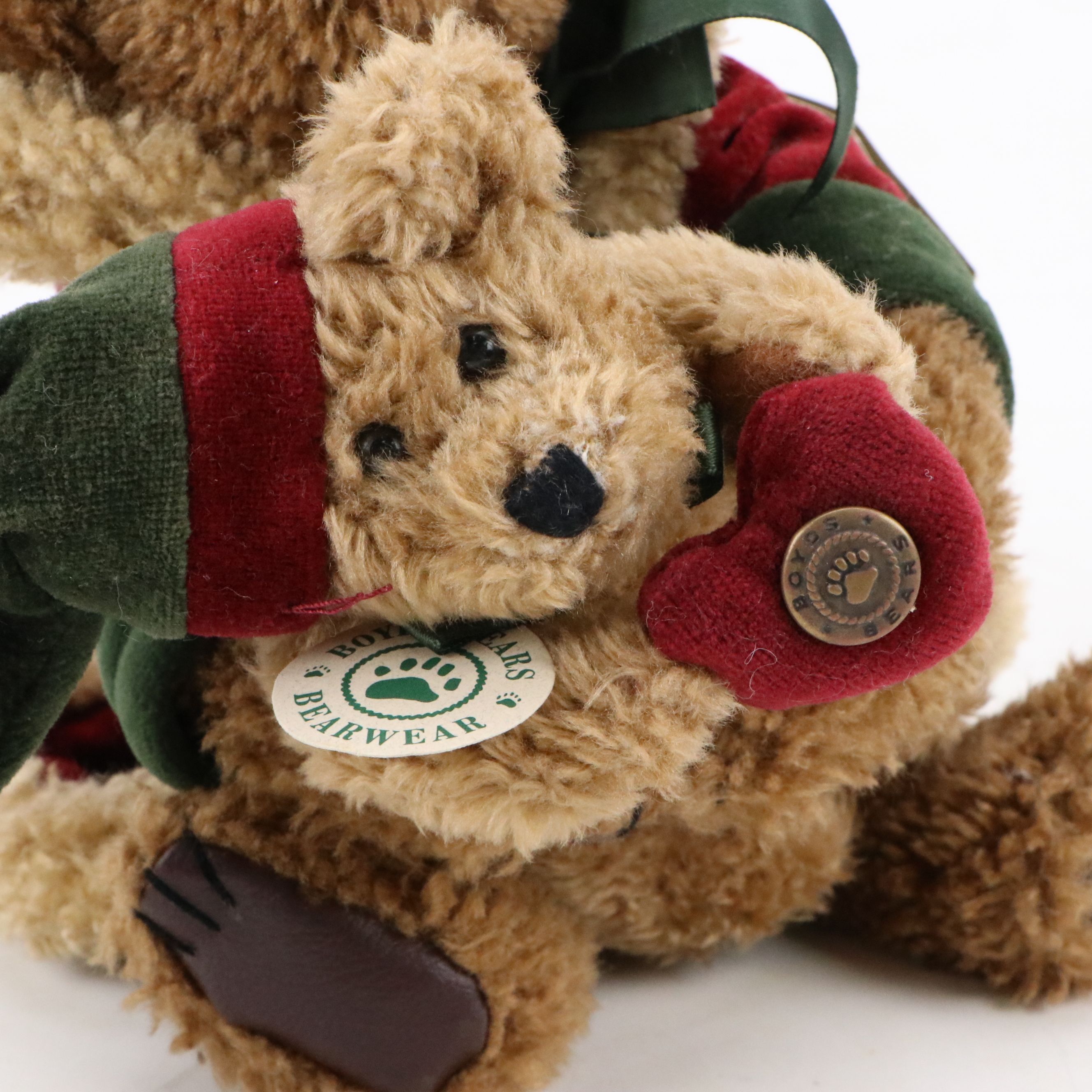Boyds Bears "Papa Bear and Noelle" Christmas Teddy Bear, 1997