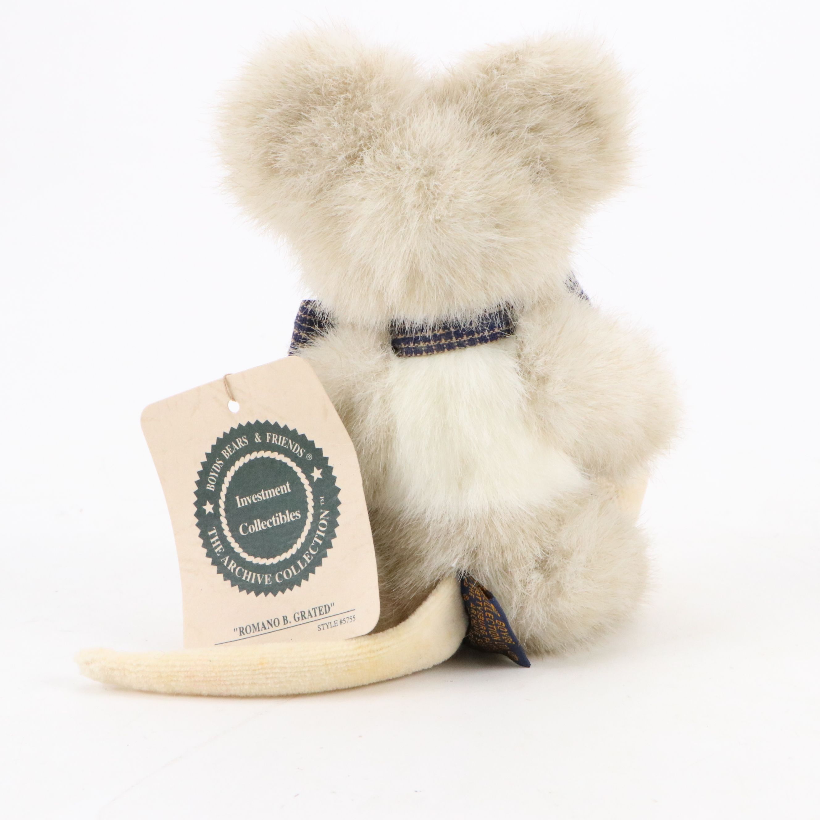 Boyds Bears "Romano B. Grated" Stuffed Animal, 1999