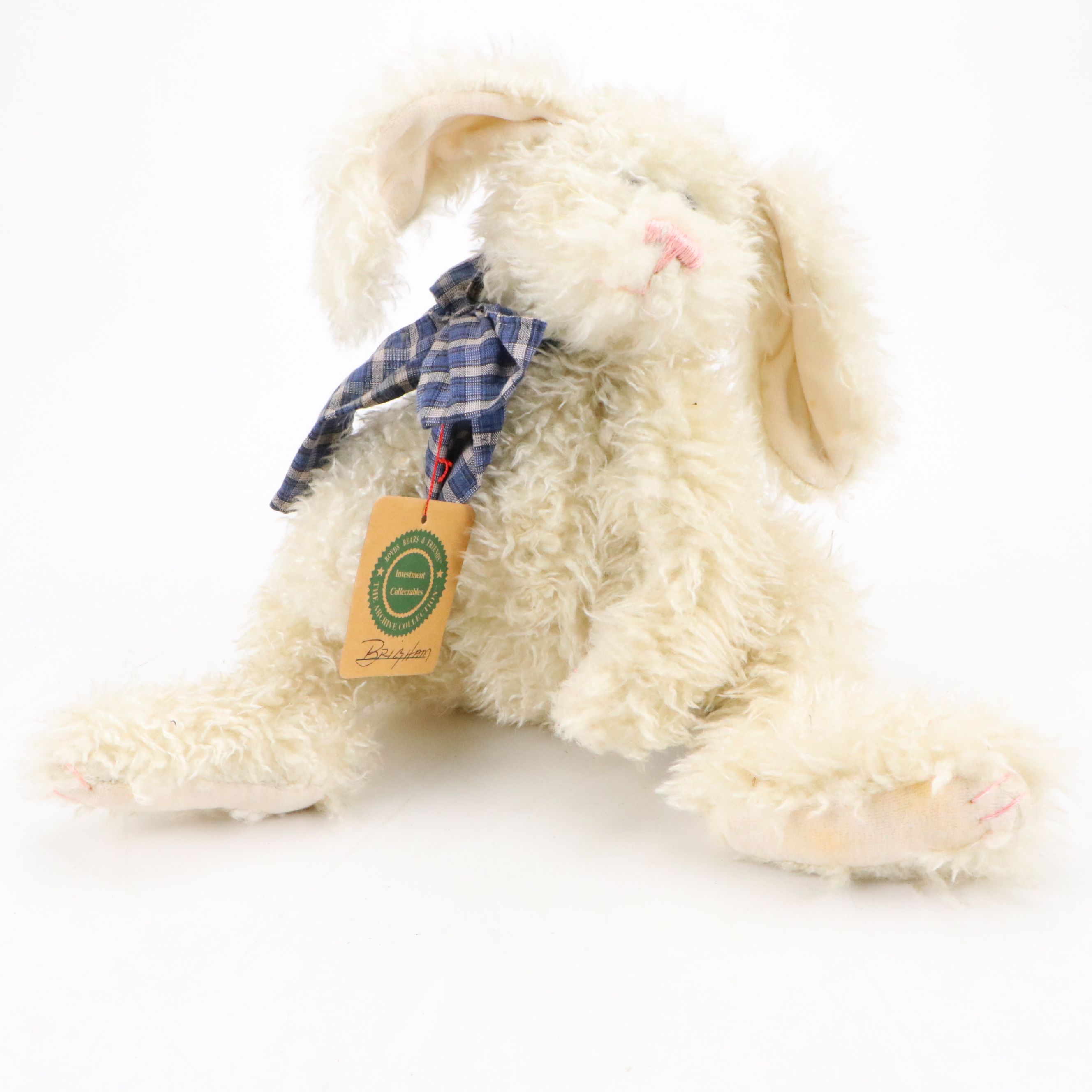 Boyds Bears "Brigham" Jointed Stuffed Animal, 1996