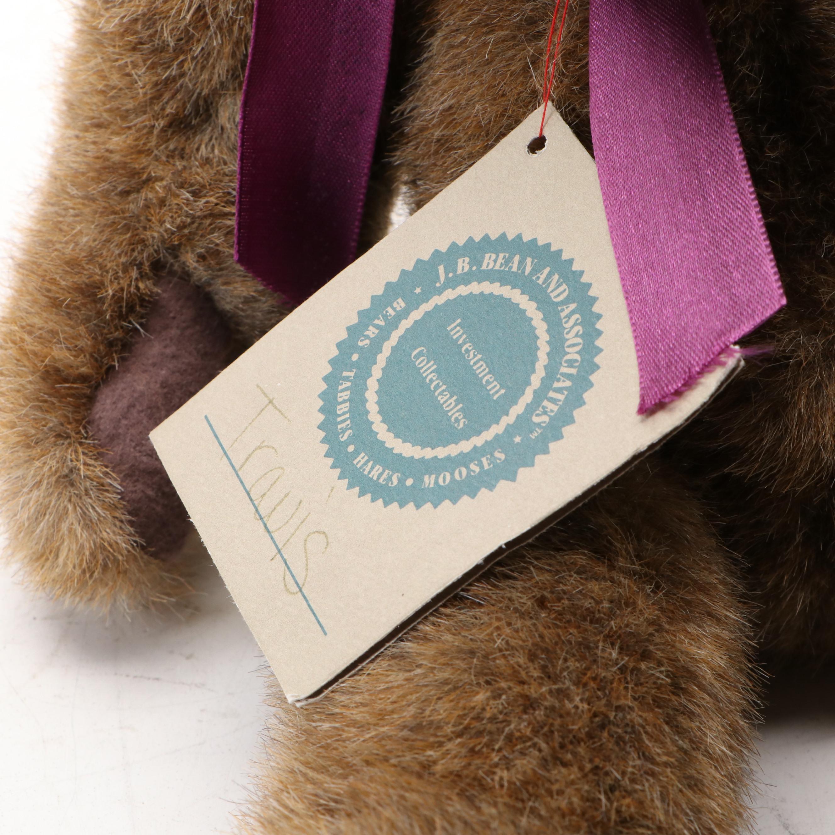 Boyds Bears "Travis" Jointed Teddy Bear, 1996