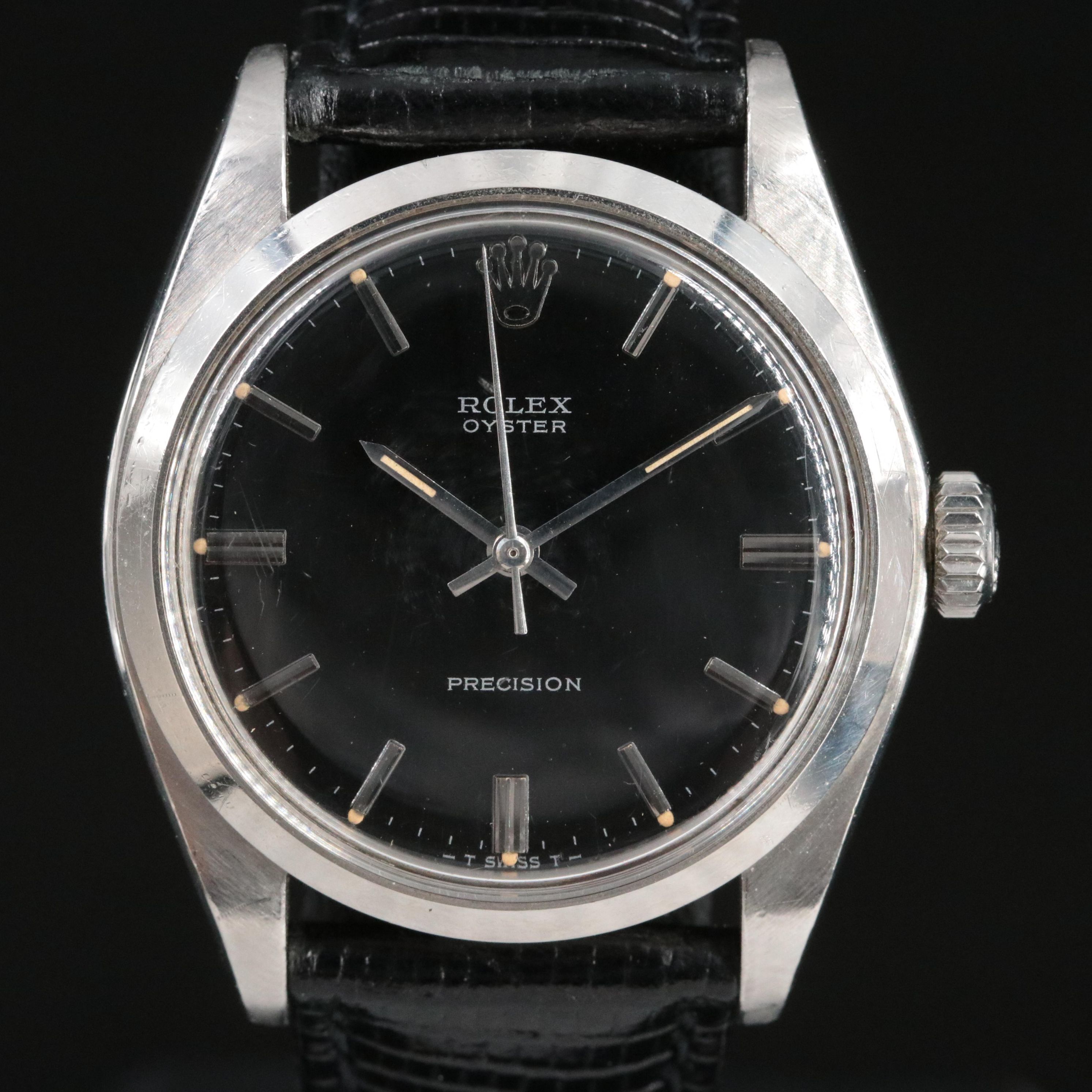 1970 Rolex Oyster Precision 6426 Stainless Steel Watch