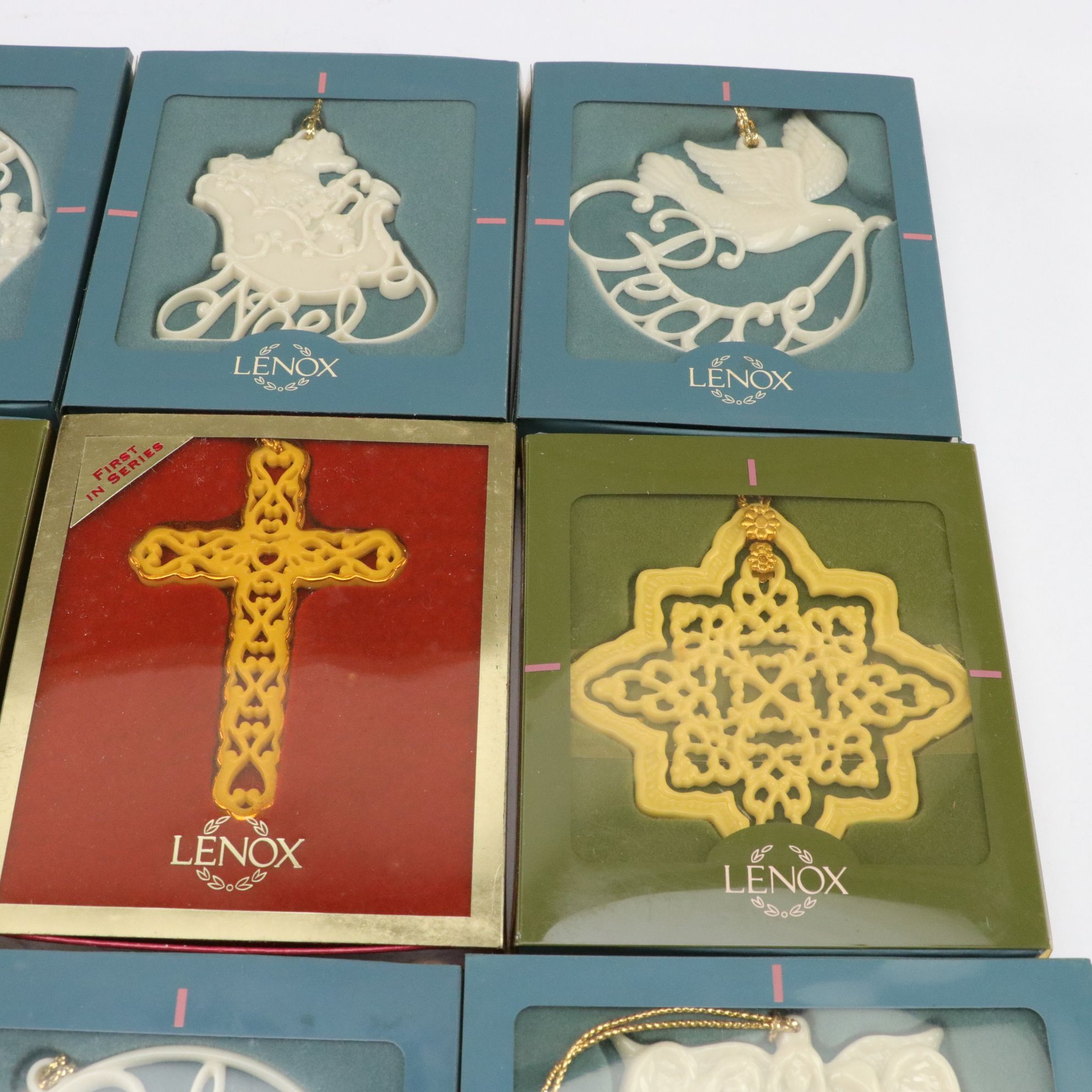 Lenox Porcelain Christmas Ornaments