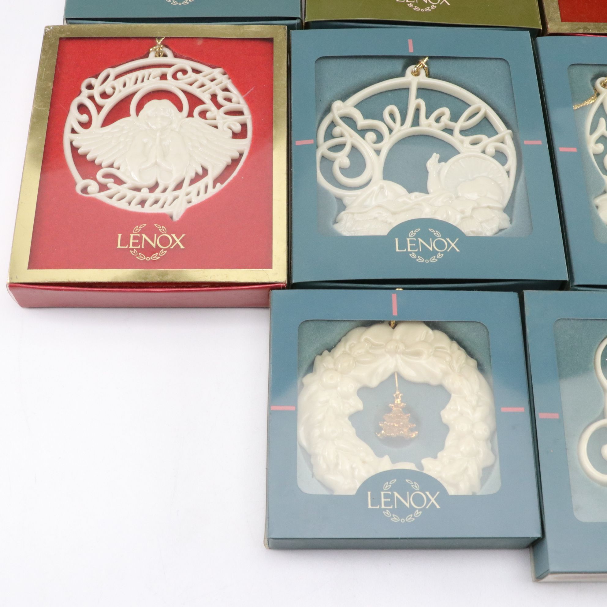 Lenox Porcelain Christmas Ornaments